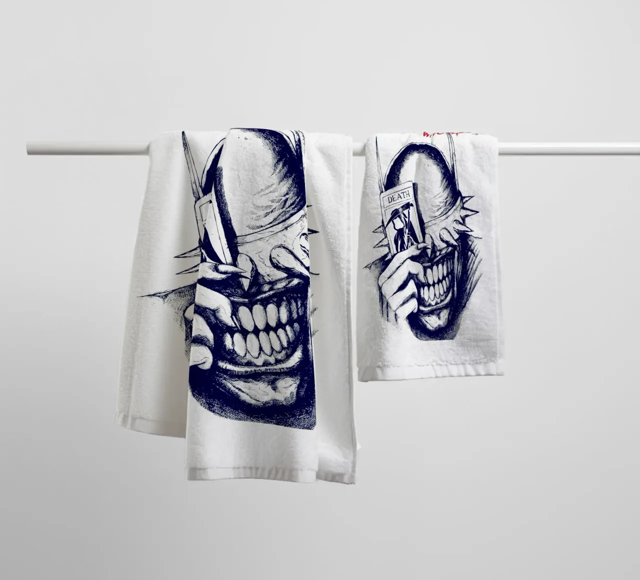 Batman Who Laughs asciugamano da bagno da Theidolastore