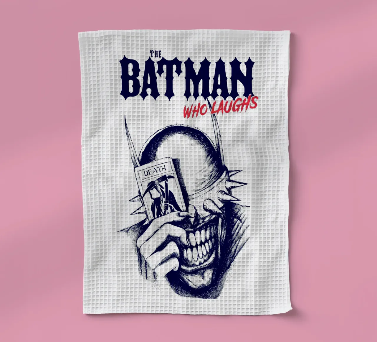 Batman Who Laughs canovaccio da cucina da Theidolastore