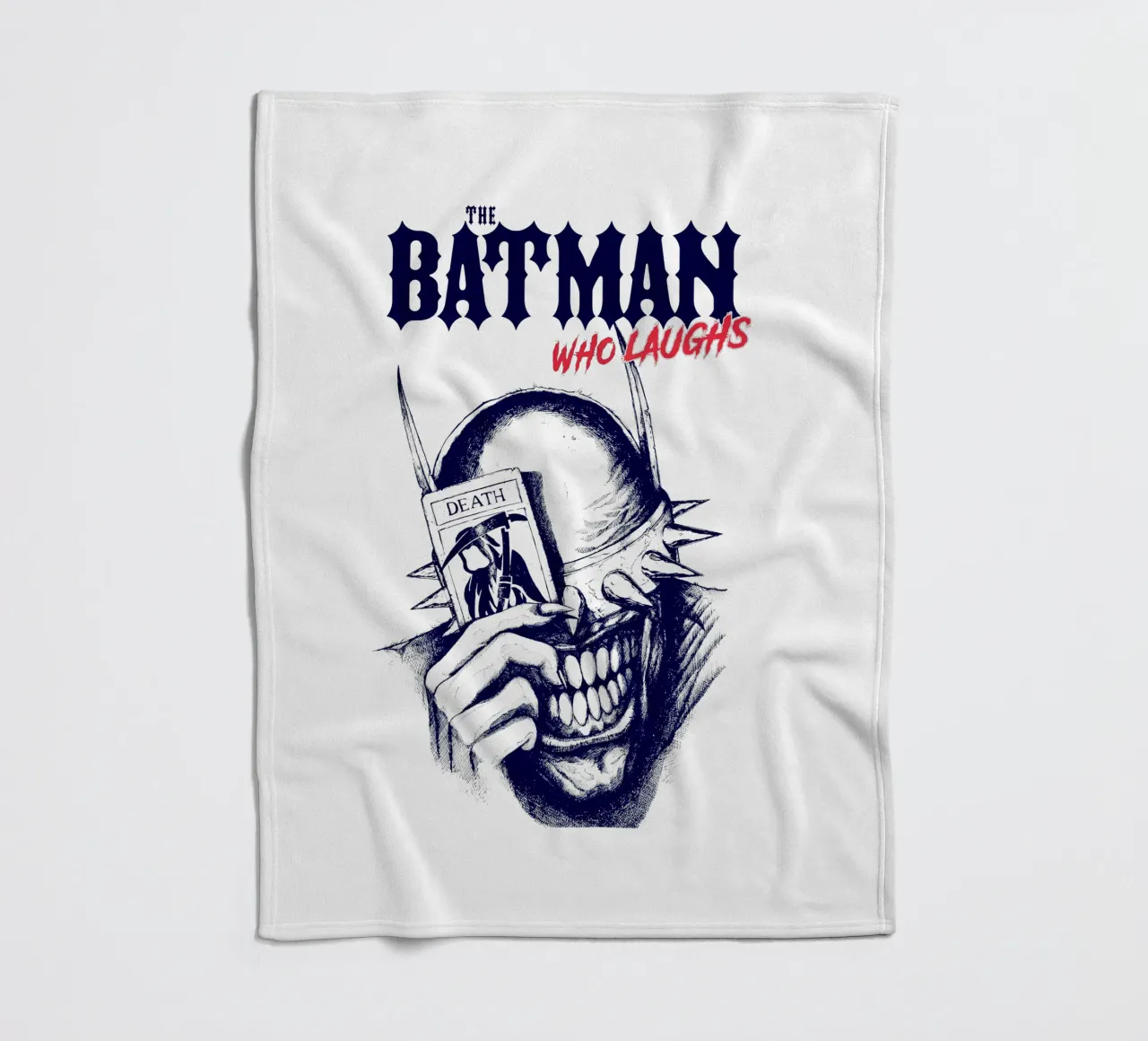 Batman Who Laughs coperta in pile da Theidolastore