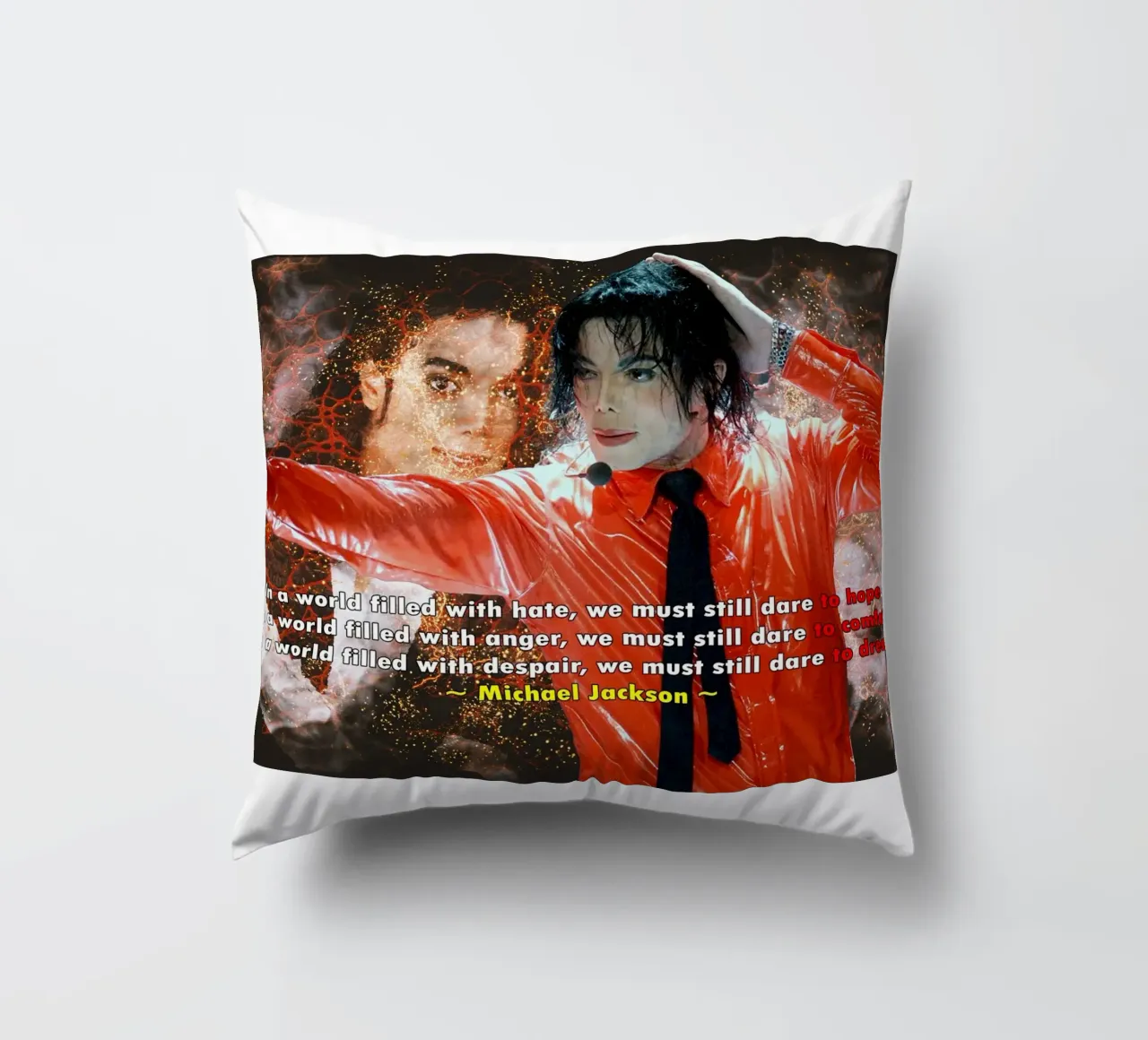 Michael Jackson In un mondo cuscino da Abasa Inaraya