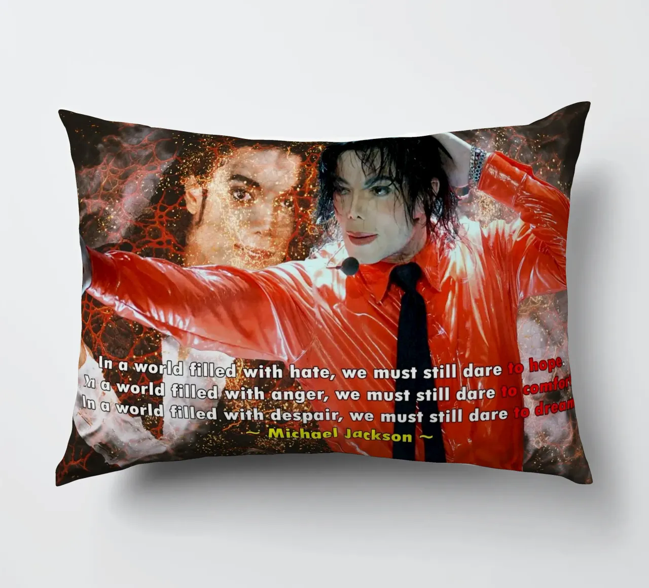 Michael Jackson In un mondo cuscino da Abasa Inaraya