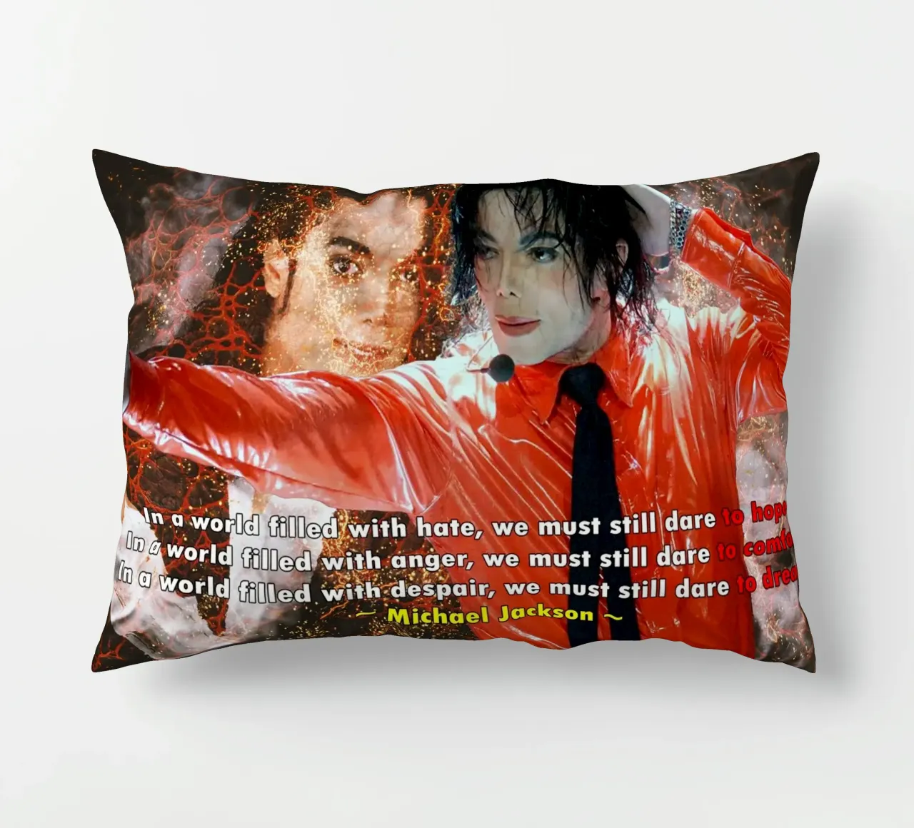 Michael Jackson In un mondo cuscino da Abasa Inaraya