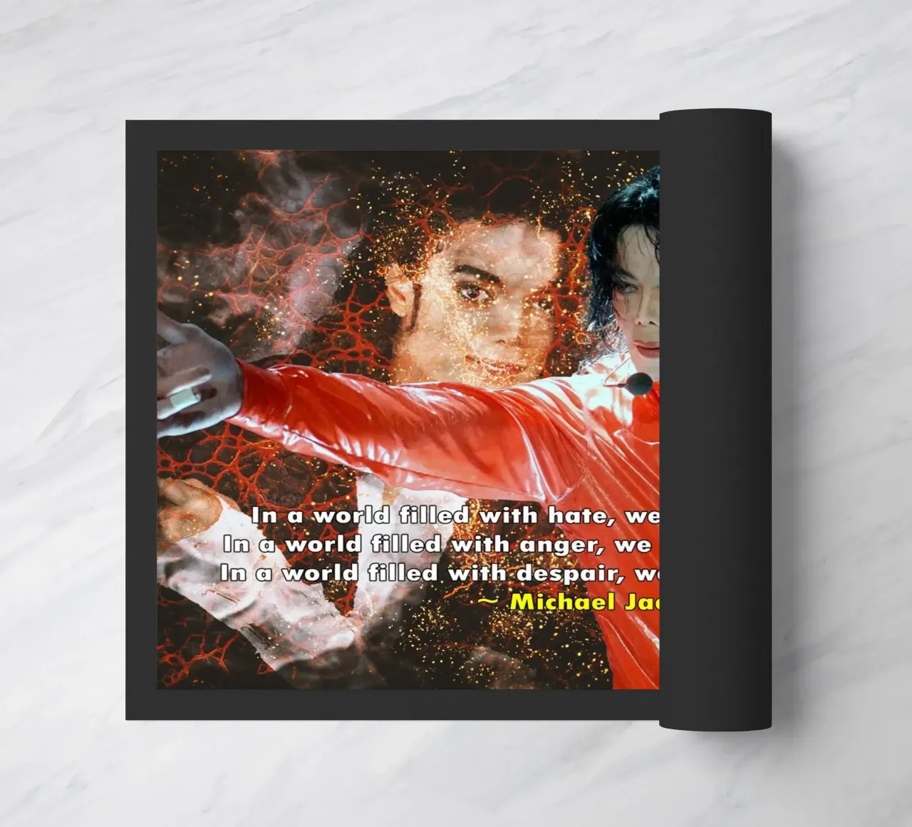 Michael Jackson In un mondo zerbino da Abasa Inaraya