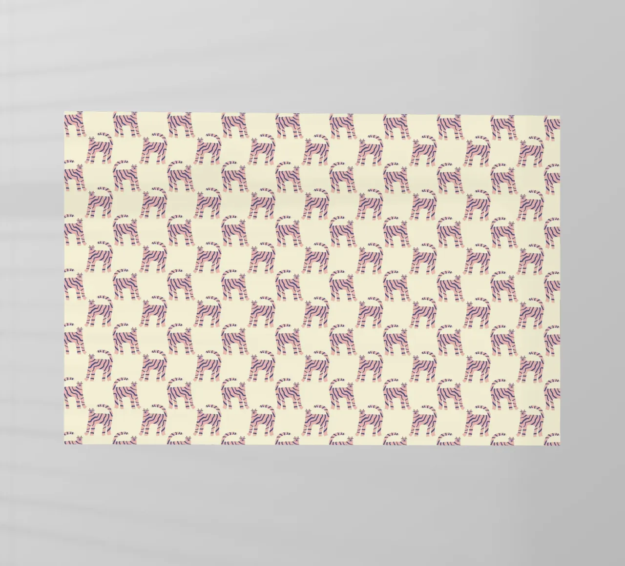 Pink Tiger Pattern pellicola backlit da treechild