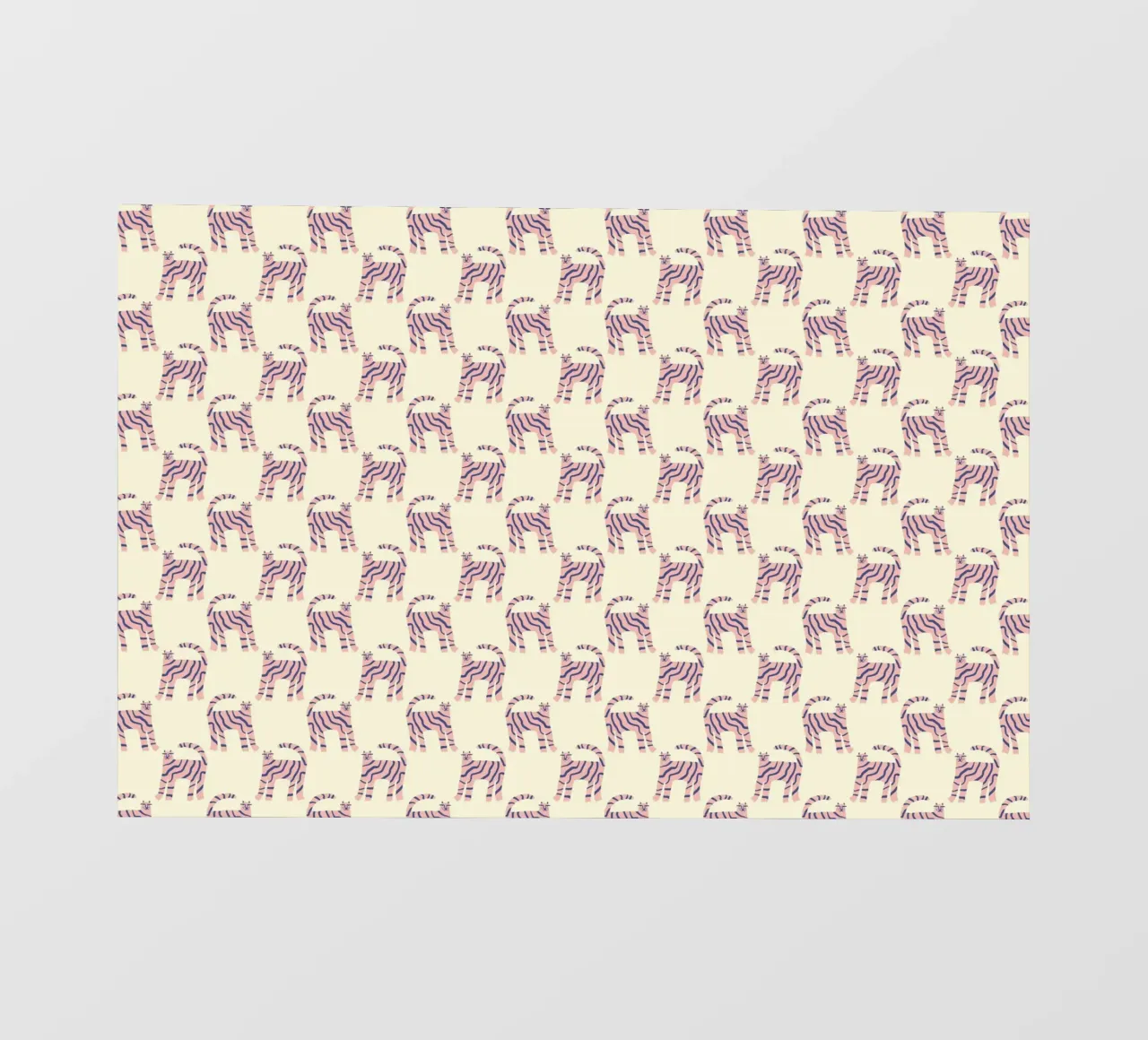 Pink Tiger Pattern pellicola backlit da treechild