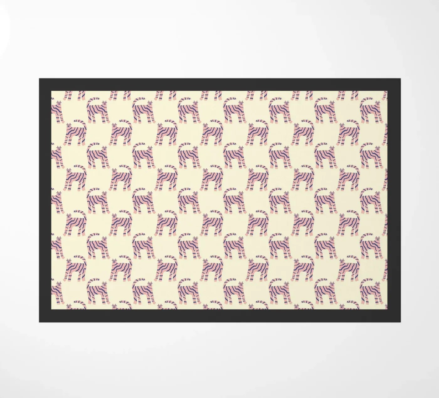 Pink Tiger Pattern deurmat van treechild