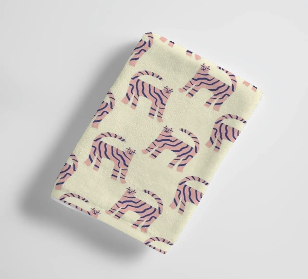 Pink Tiger Pattern asciugamano da bagno da treechild