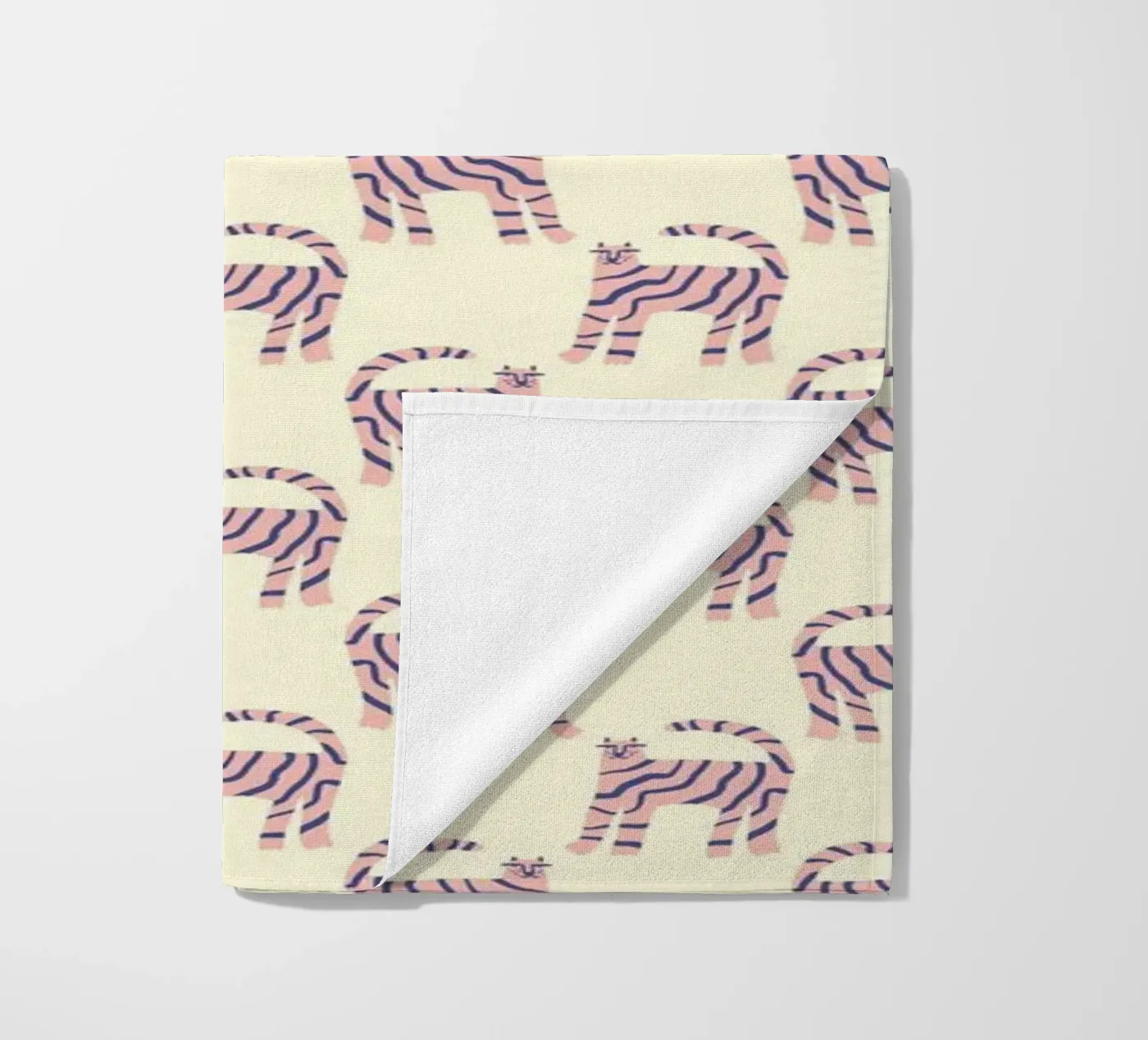 Pink Tiger Pattern telo mare da treechild