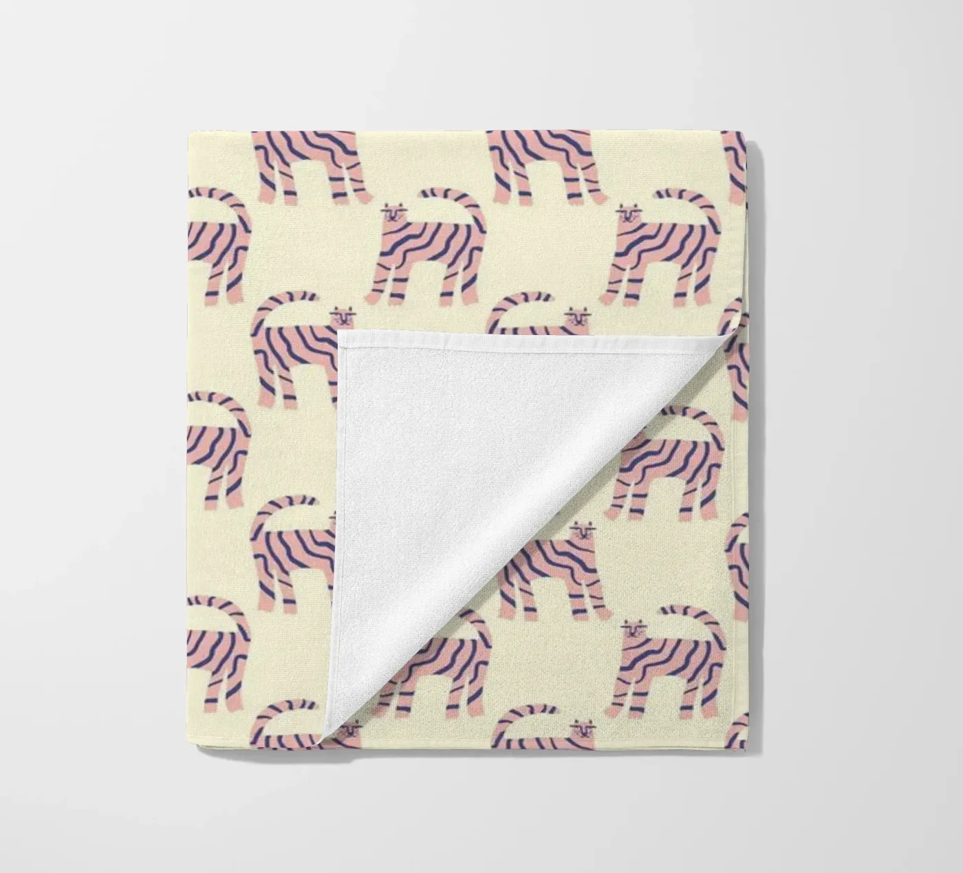 Pink Tiger Pattern telo mare da treechild