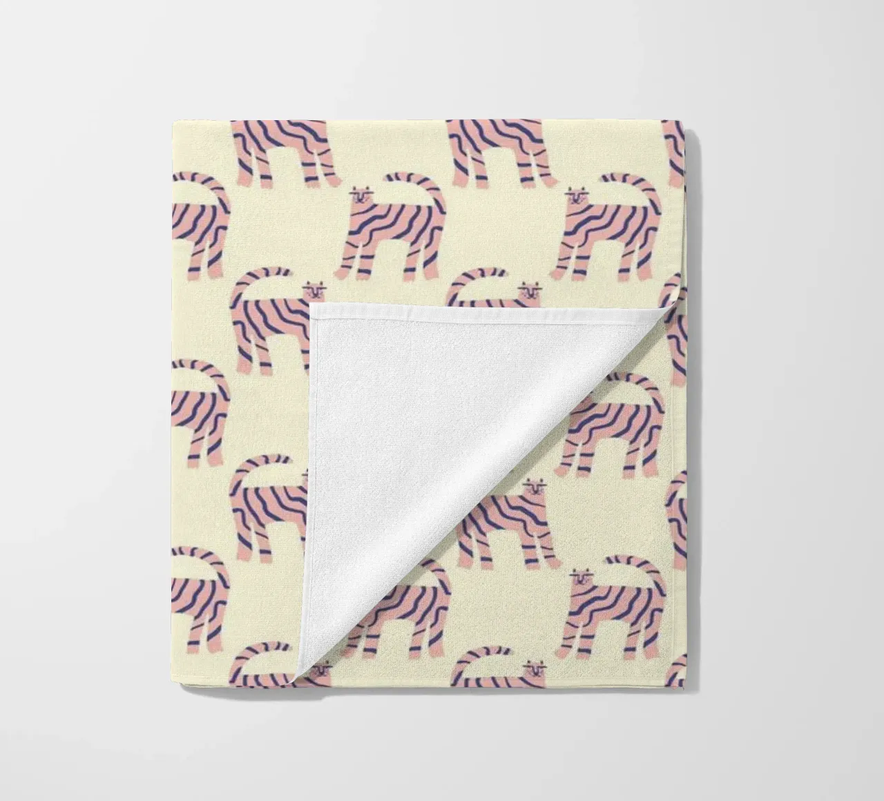 Pink Tiger Pattern telo mare da treechild