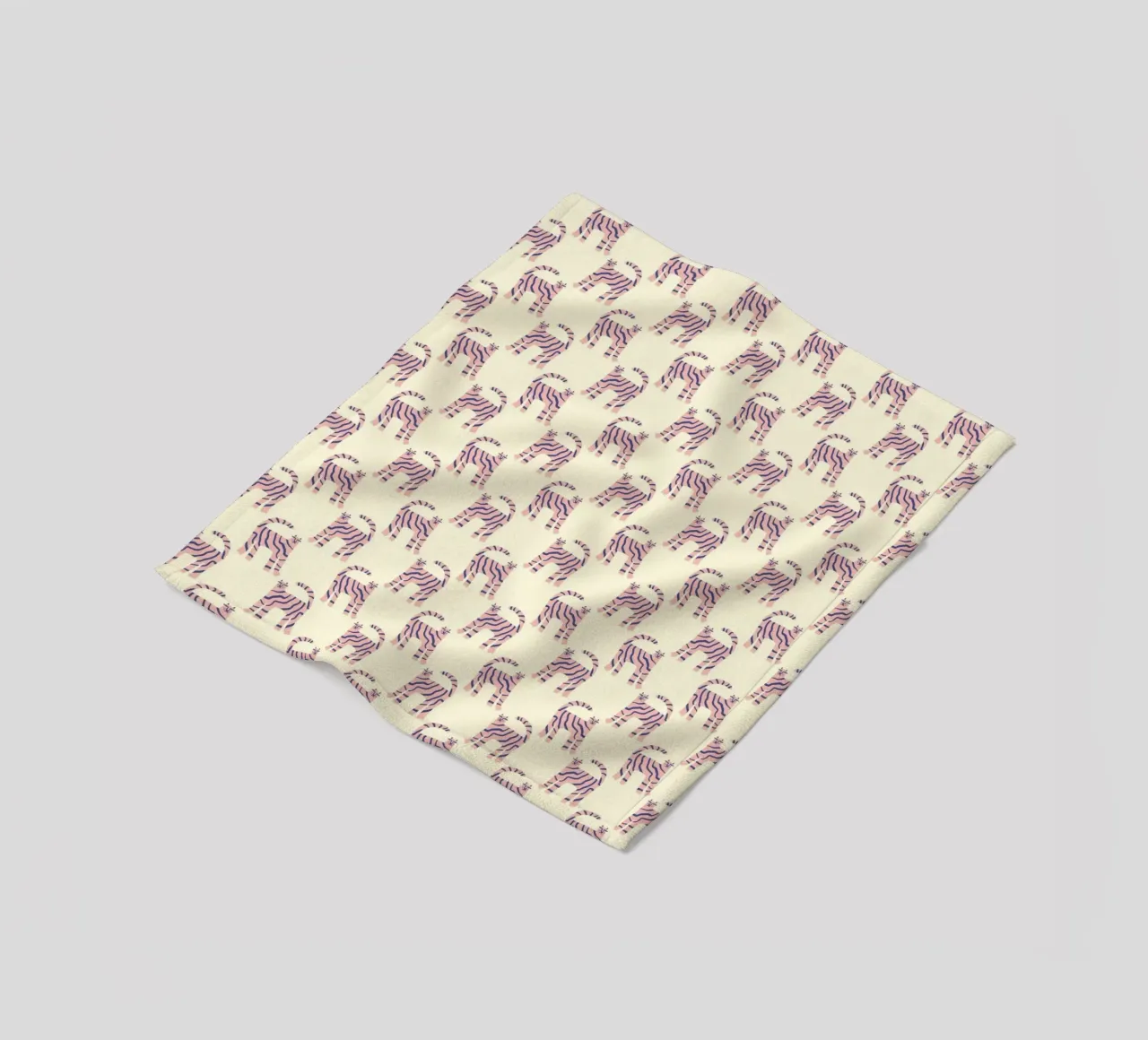 Pink Tiger Pattern fleecedeken van treechild