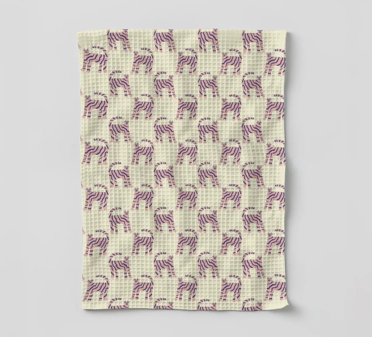 Pink Tiger Pattern canovaccio da cucina da treechild