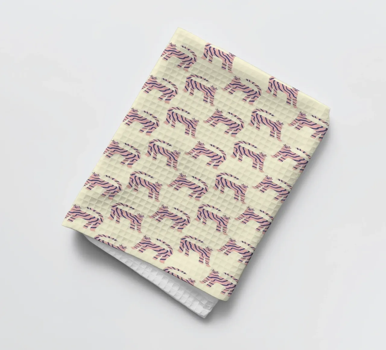Pink Tiger Pattern canovaccio da cucina da treechild