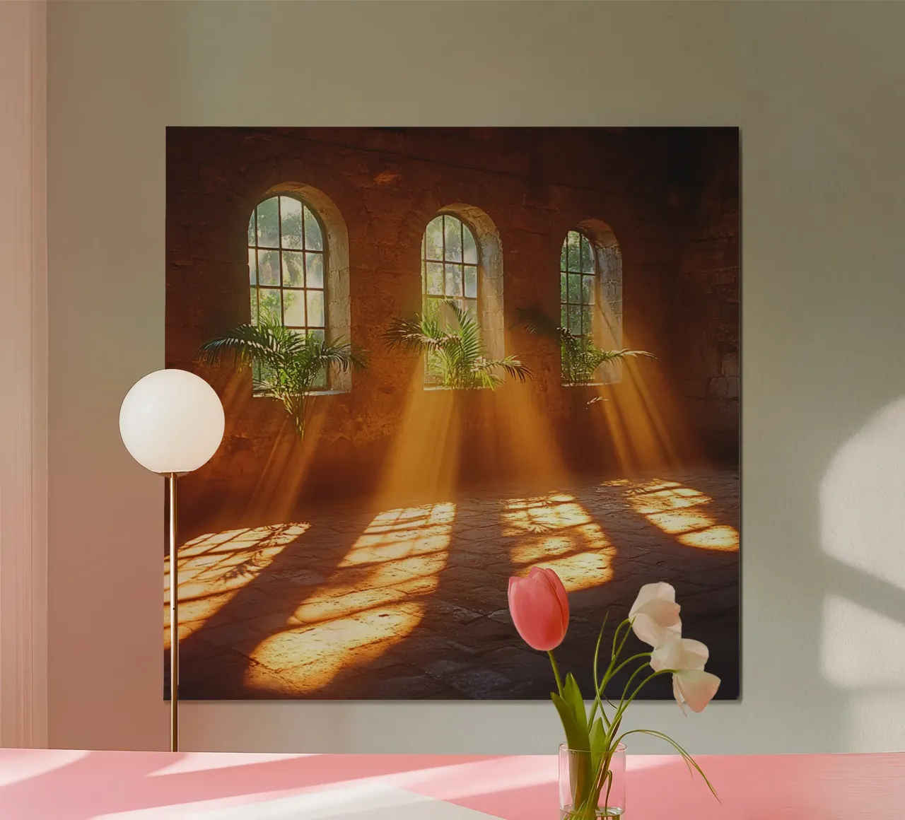 Bali Serenity Rituals poster con telaio in legno da Wanderlust Vibes