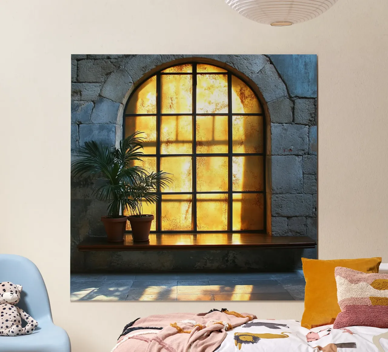 Bali Serenity Rituals poster con telaio in legno da Wanderlust Vibes
