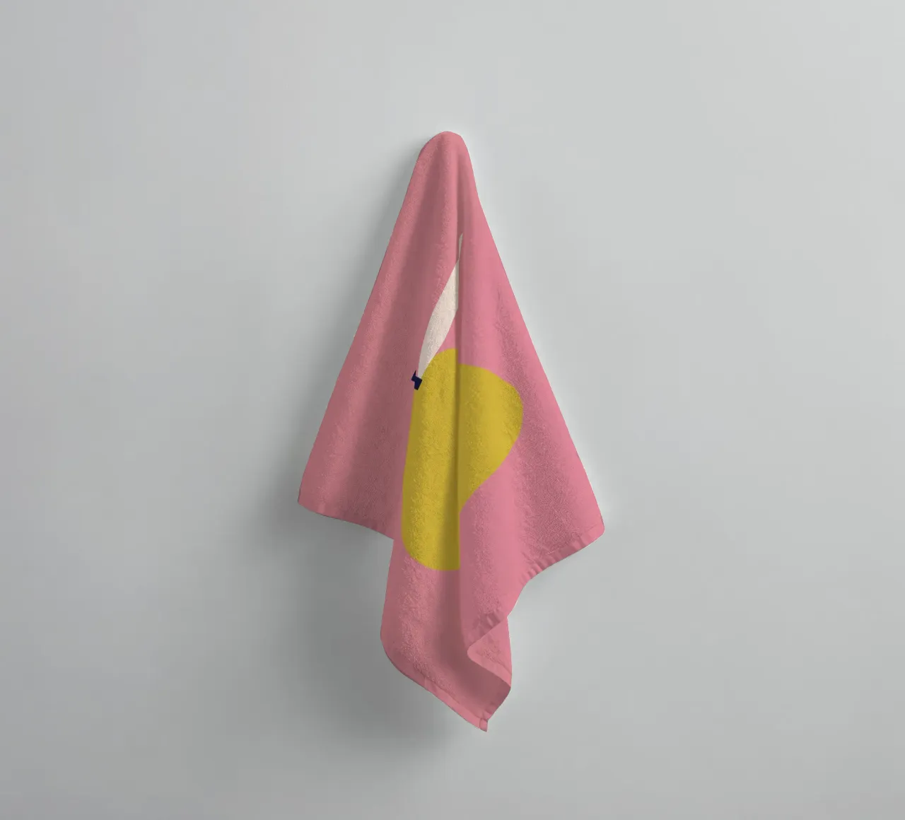 Yellow Pear towel by Maren Gross