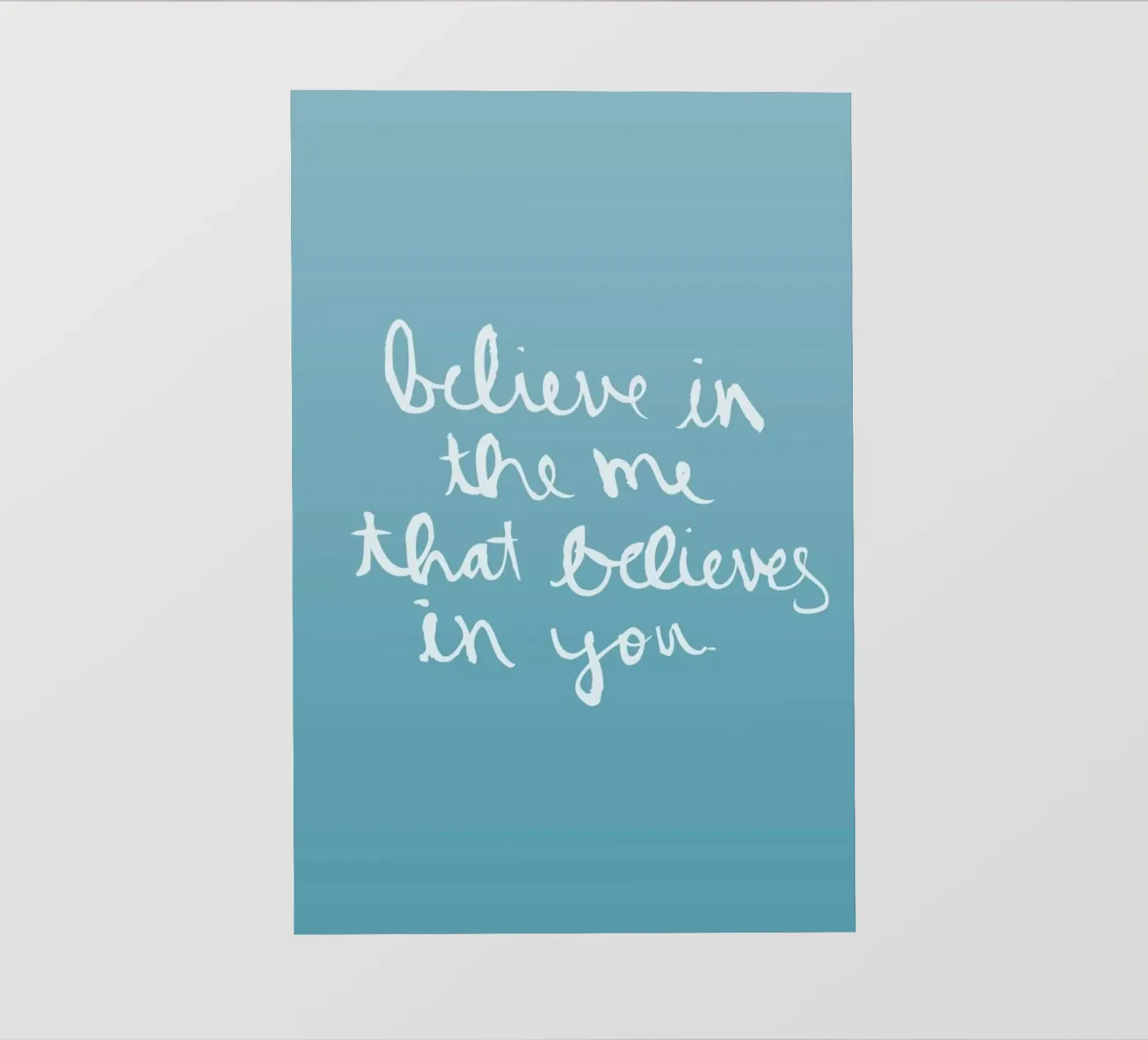 Believe pellicola backlit da Dead Language