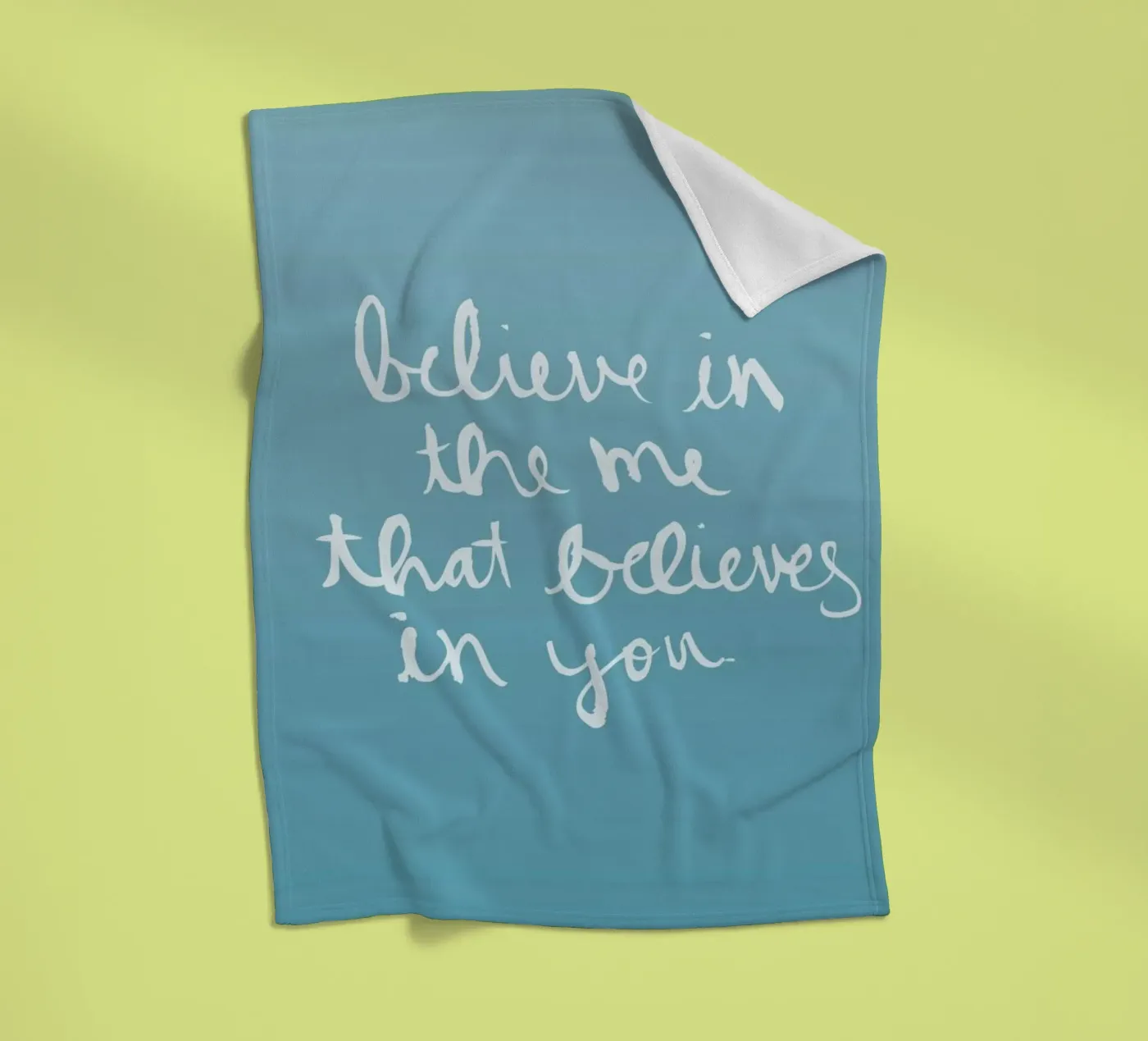 Believe Fleecedecke von Dead Language