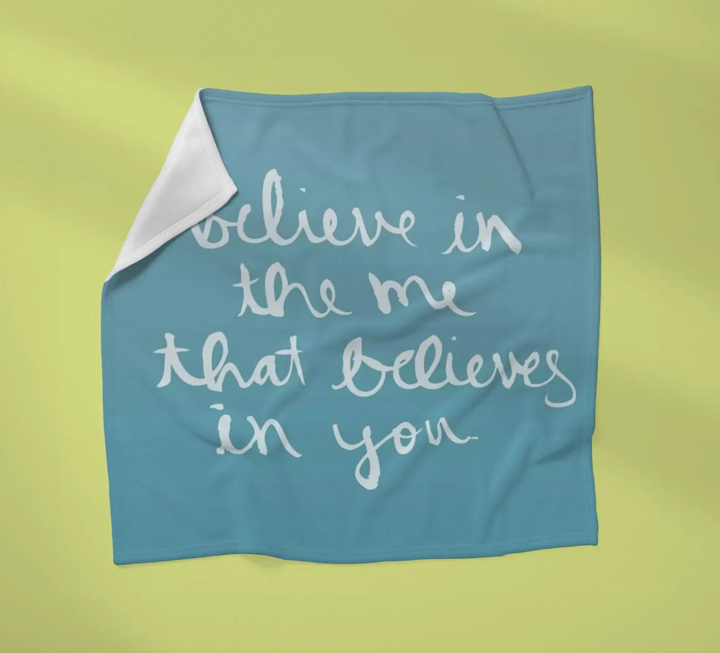 Believe Fleecedecke von Dead Language