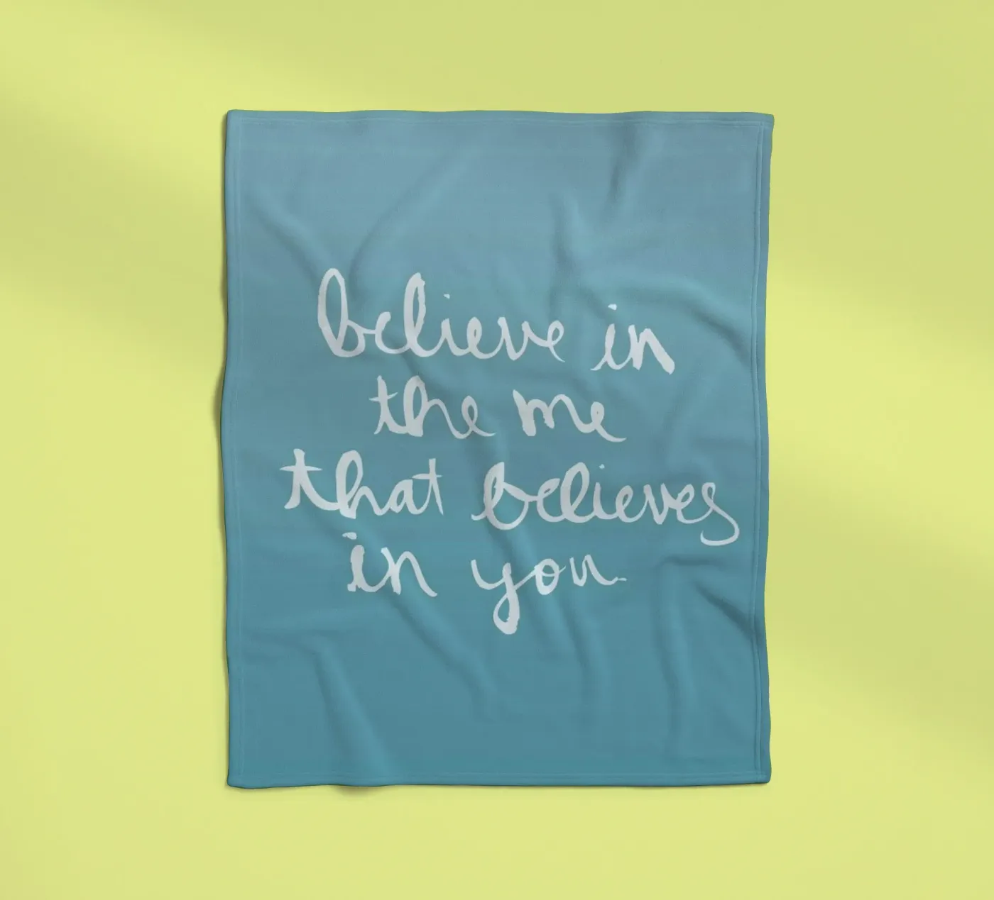 Believe Fleecedecke von Dead Language