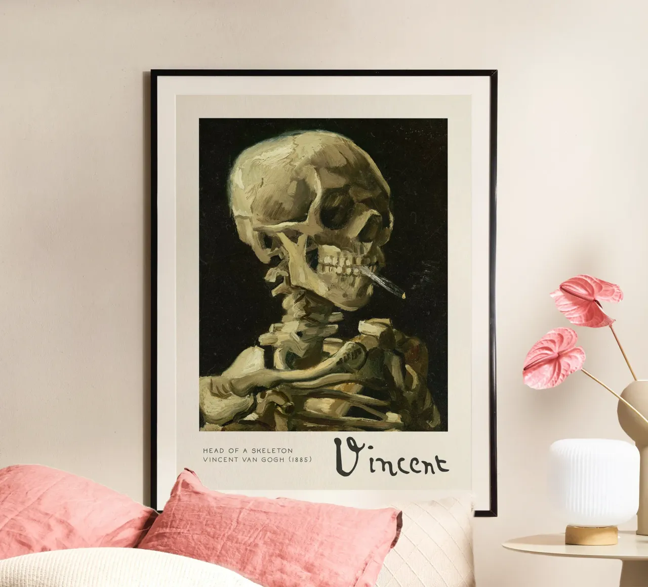 Head Of A Skeleton poster da janetlynn