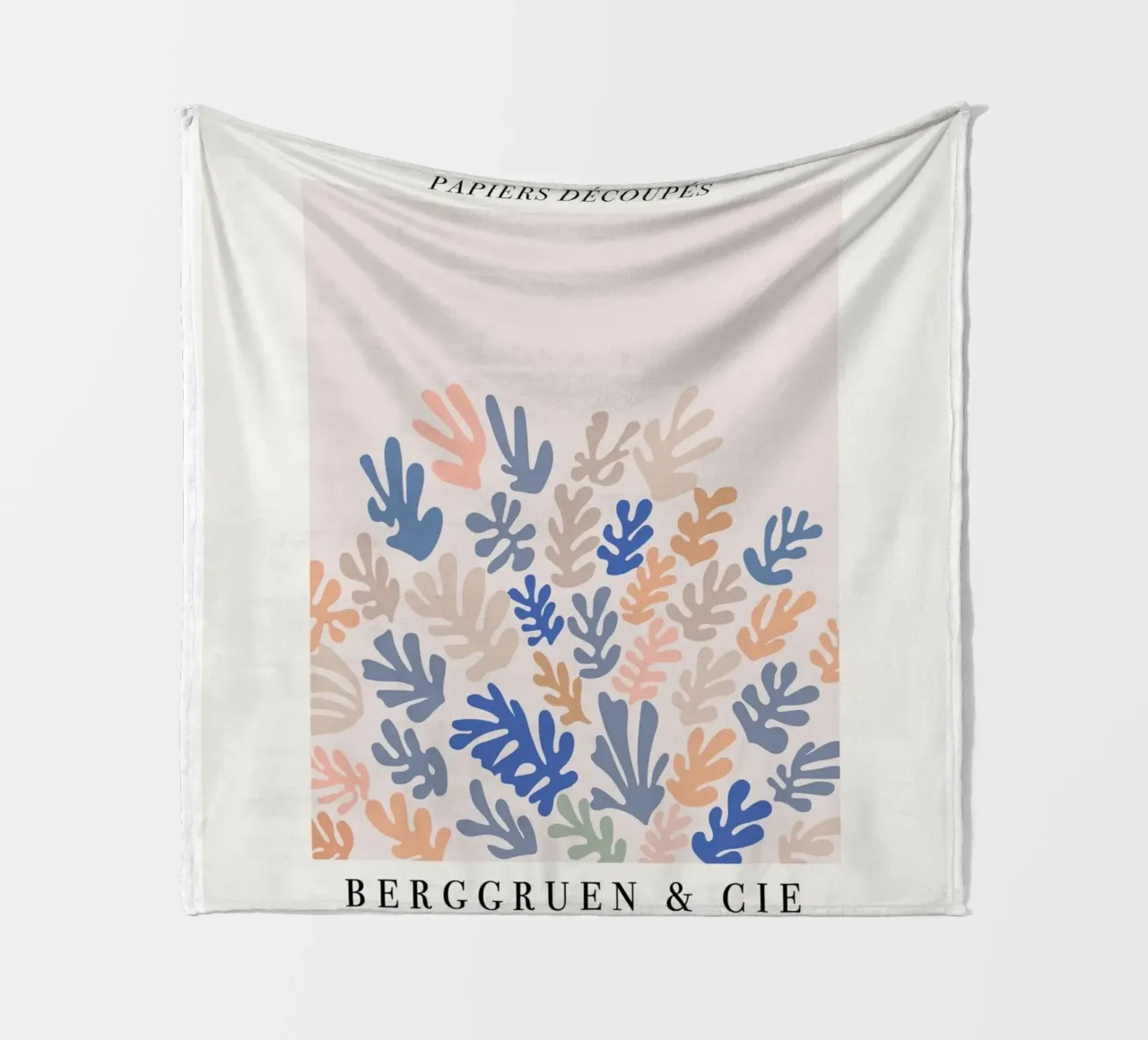 Matisse "Papiers Découpés" Stampa di forme botaniche miste coperta in pile da homdeco