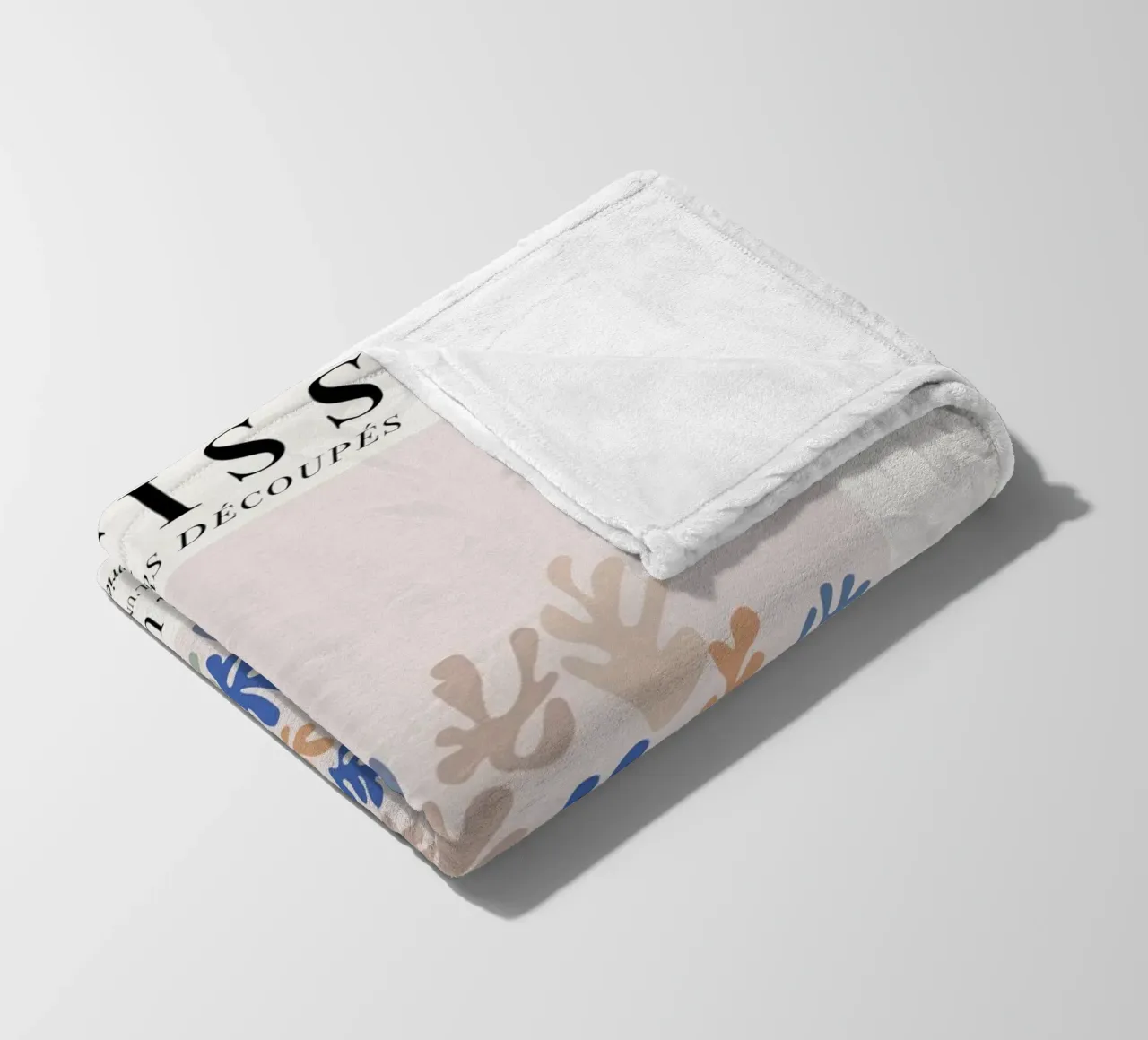 Matisse "Papiers Découpés" Stampa di forme botaniche miste coperta in pile da homdeco