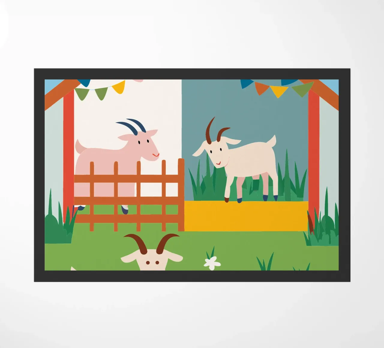 Allevamento di capre zerbino da CUTE ANIMALS