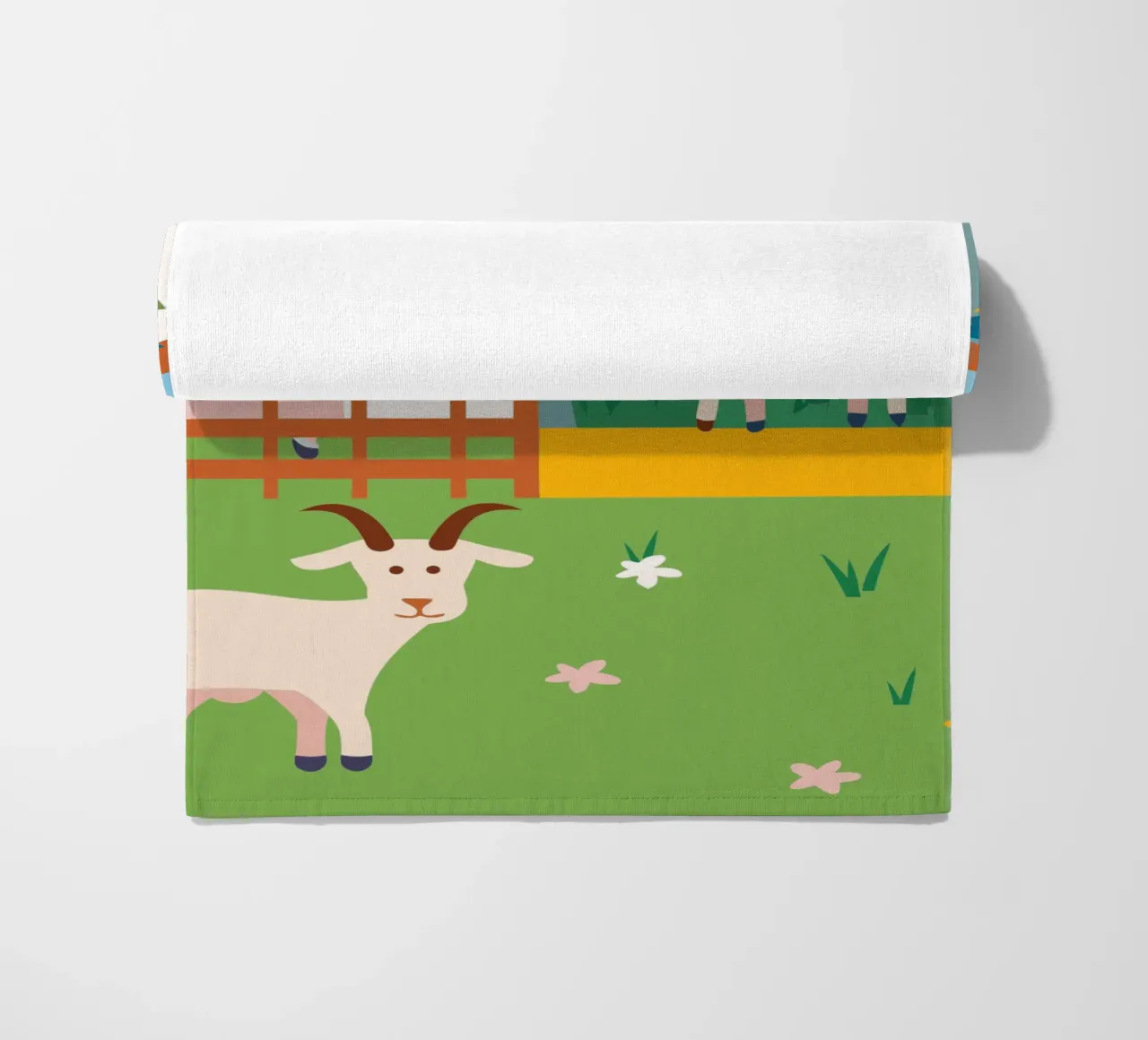 Allevamento di capre telo mare da CUTE ANIMALS