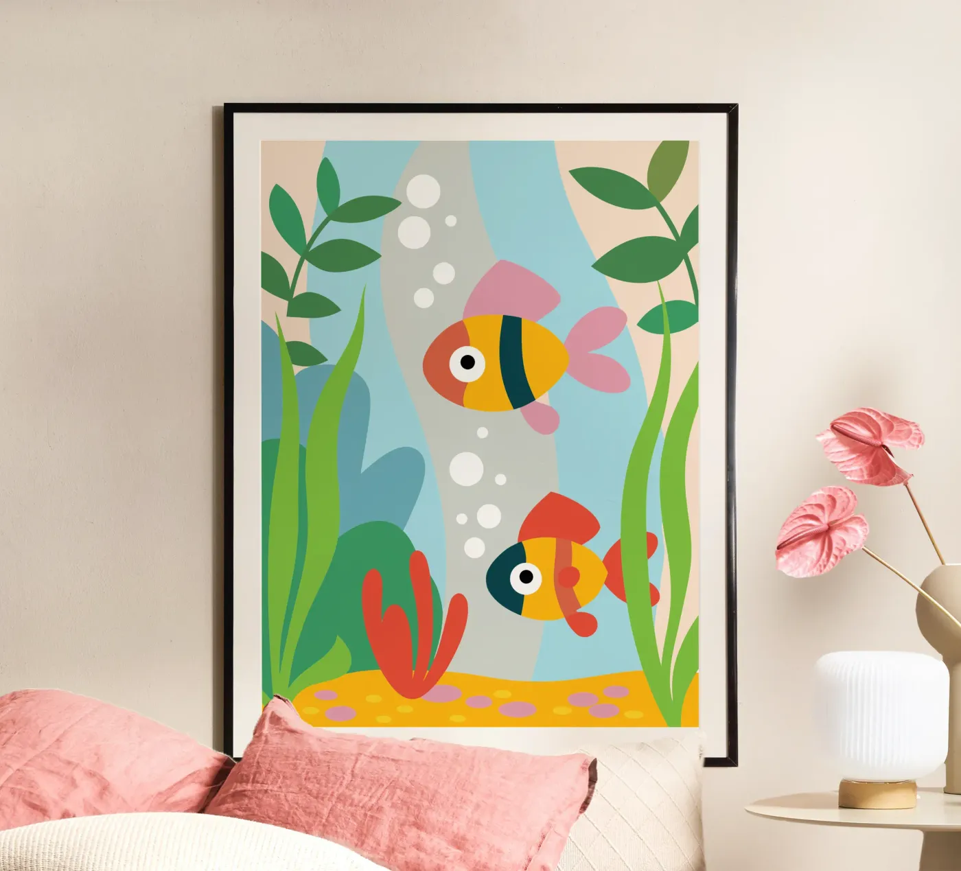 Pesce subacqueo poster da CUTE ANIMALS