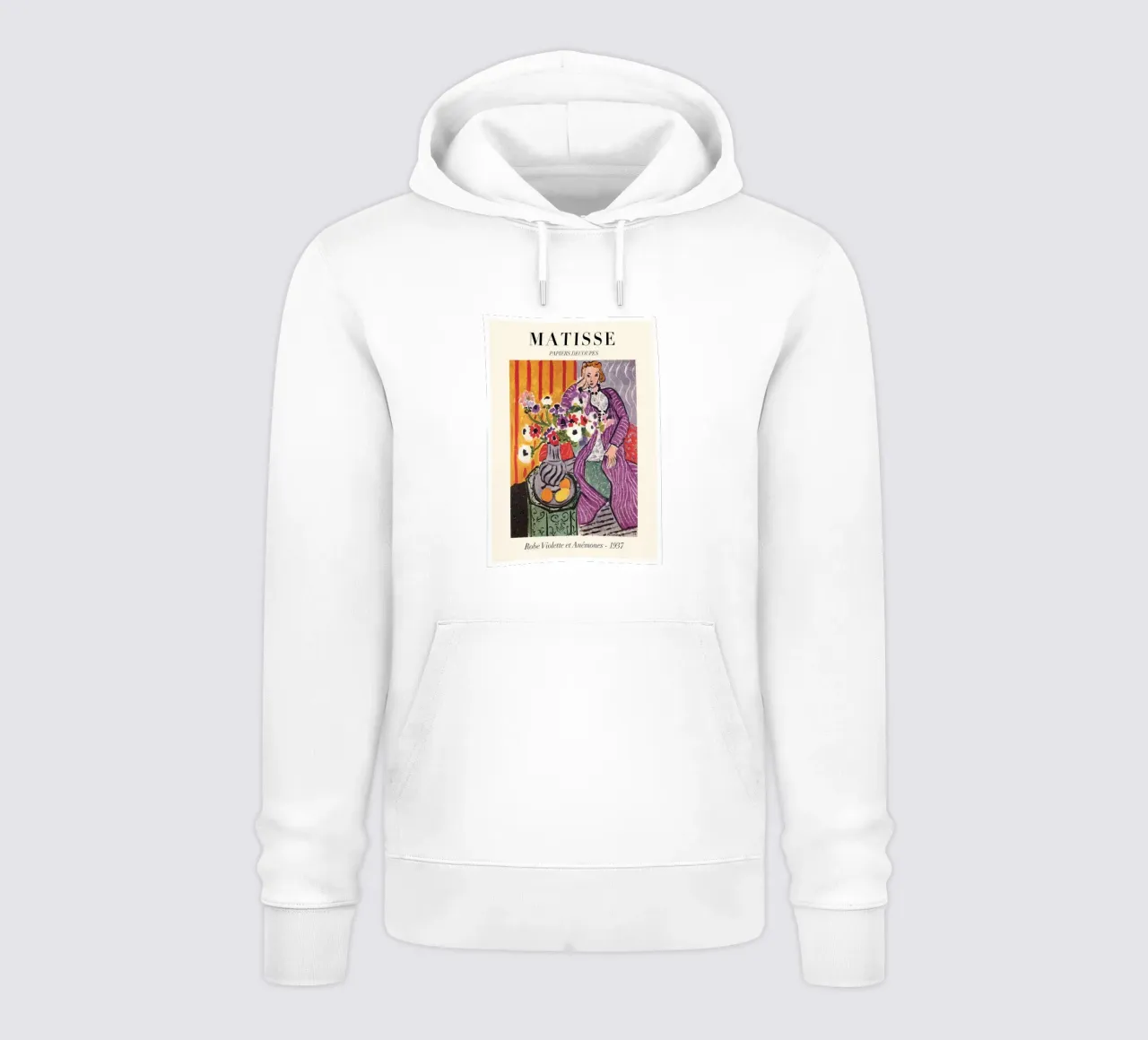 Matisse "Robe Violette et Anémones" 1937 Print hoodie by homdeco