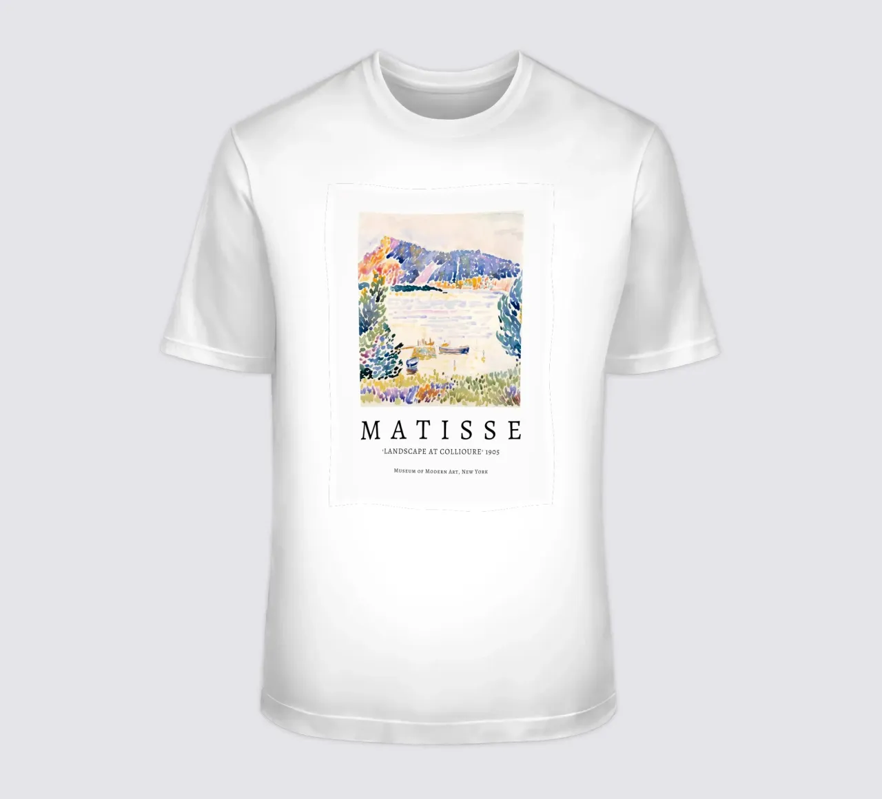 Matisse "Landscape at Collioure" 1905 Fauvist Print t-shirt by homdeco