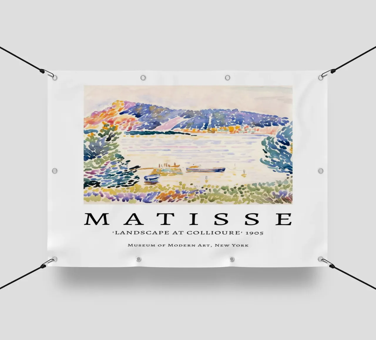 Matisse "Landscape at Collioure" 1905 Fauvist Print pvc cover by homdeco