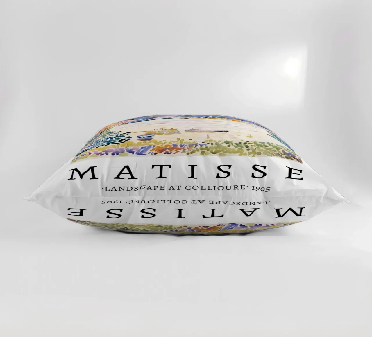 Matisse "Landscape at Collioure" 1905 Fauvist Print decorative cushion by homdeco
