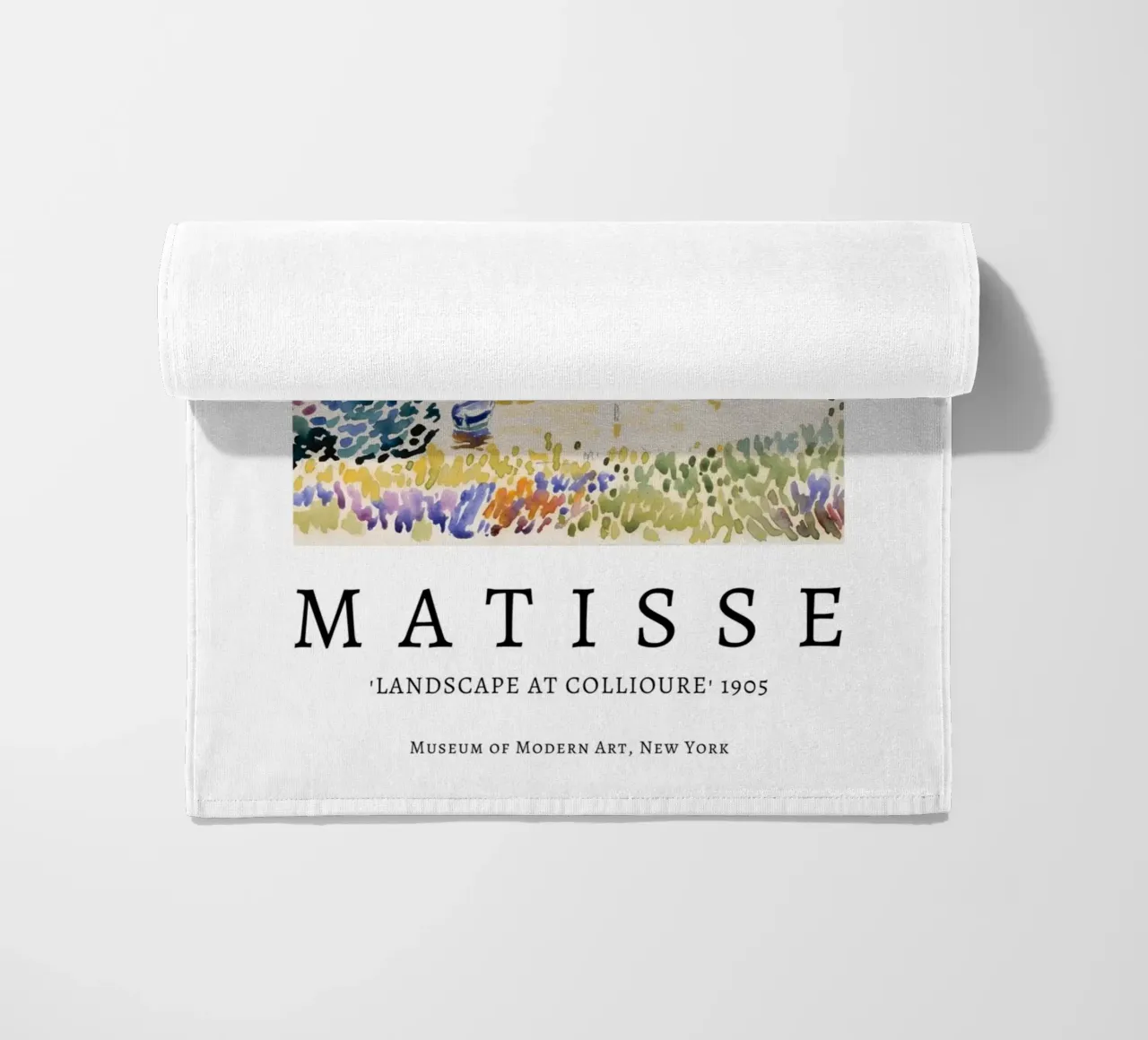 Matisse "Landscape at Collioure" 1905 Fauvist Print beach towel by homdeco