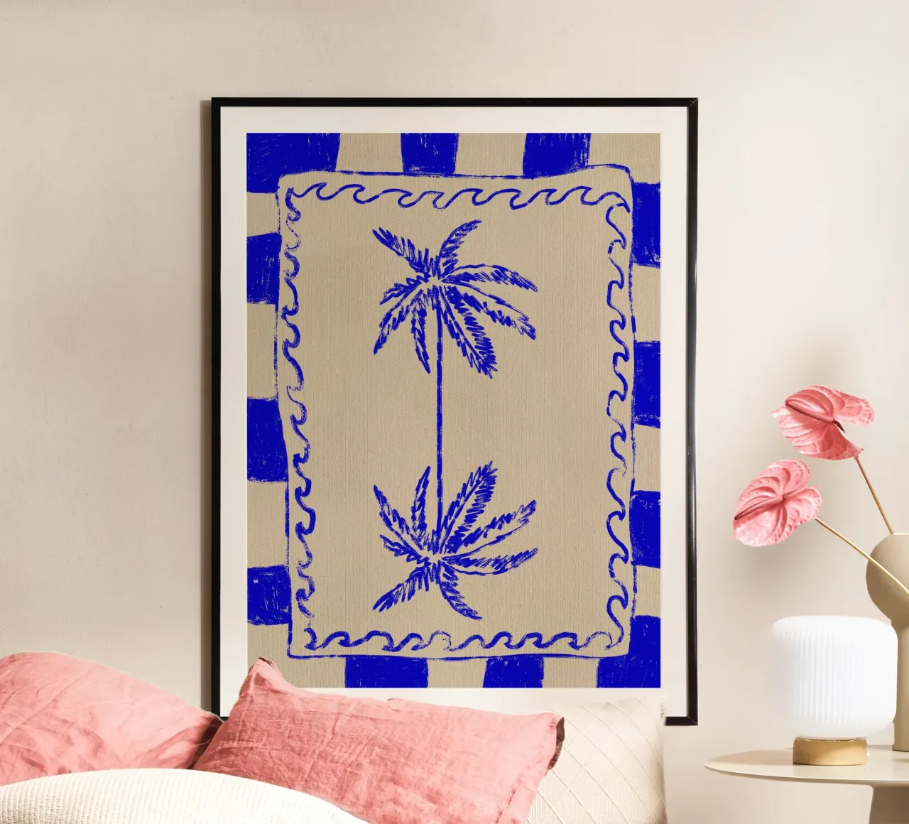 Fascino costiero poster da Shatha Al Dafai