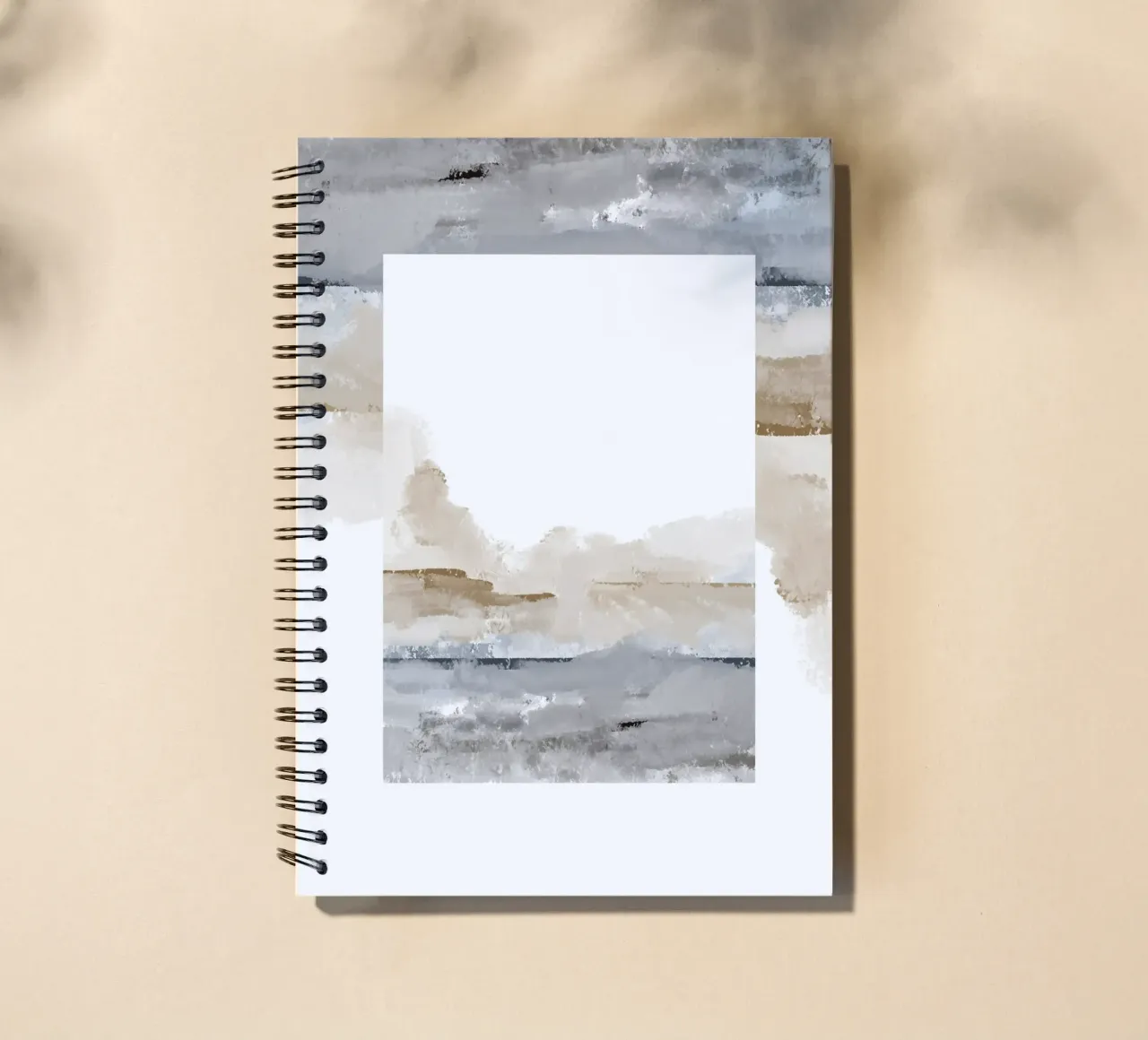 urban abstract 3 spiral notebook by vintageshop