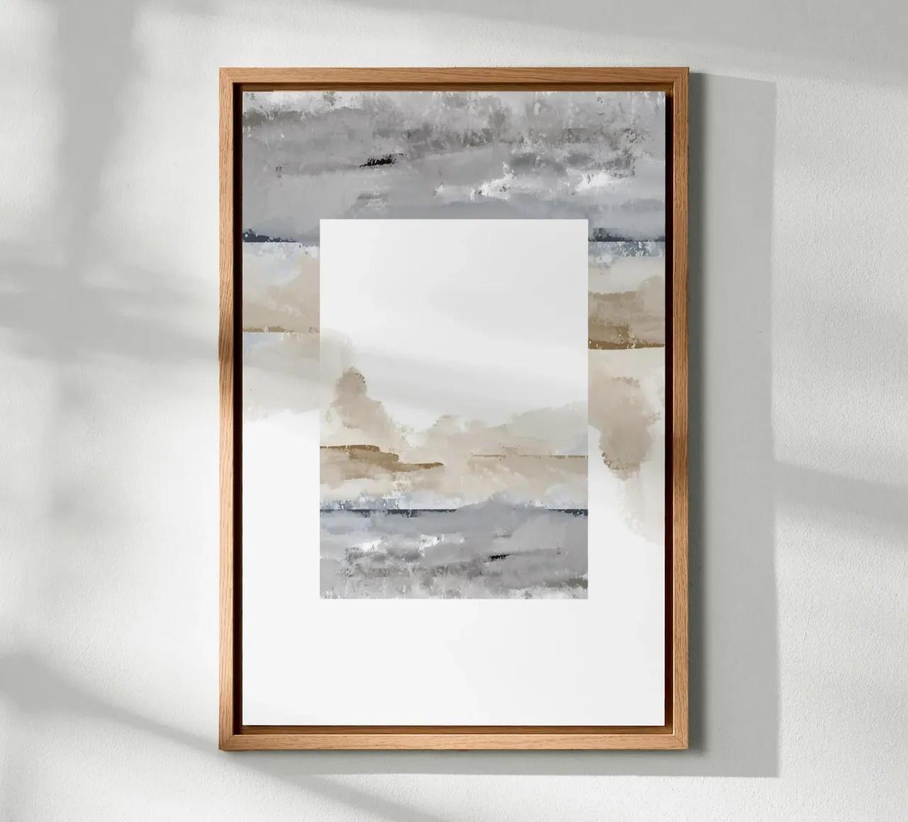urban abstract 3 tela con Cornice a cassetta da vintageshop