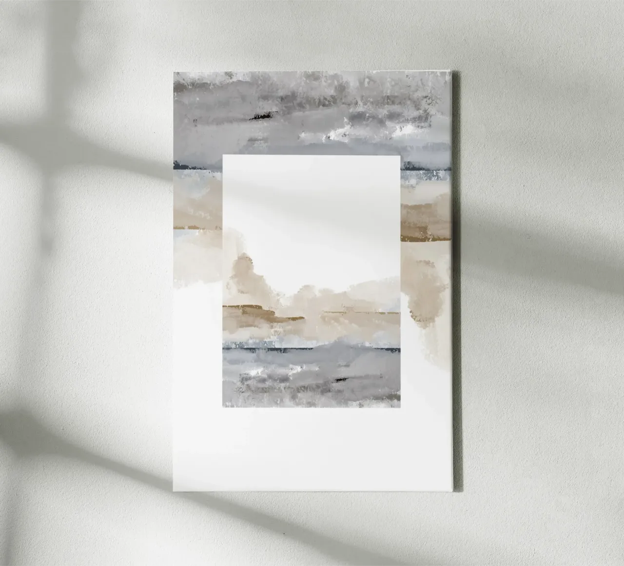 urban abstract 3 tela con Cornice a cassetta da vintageshop