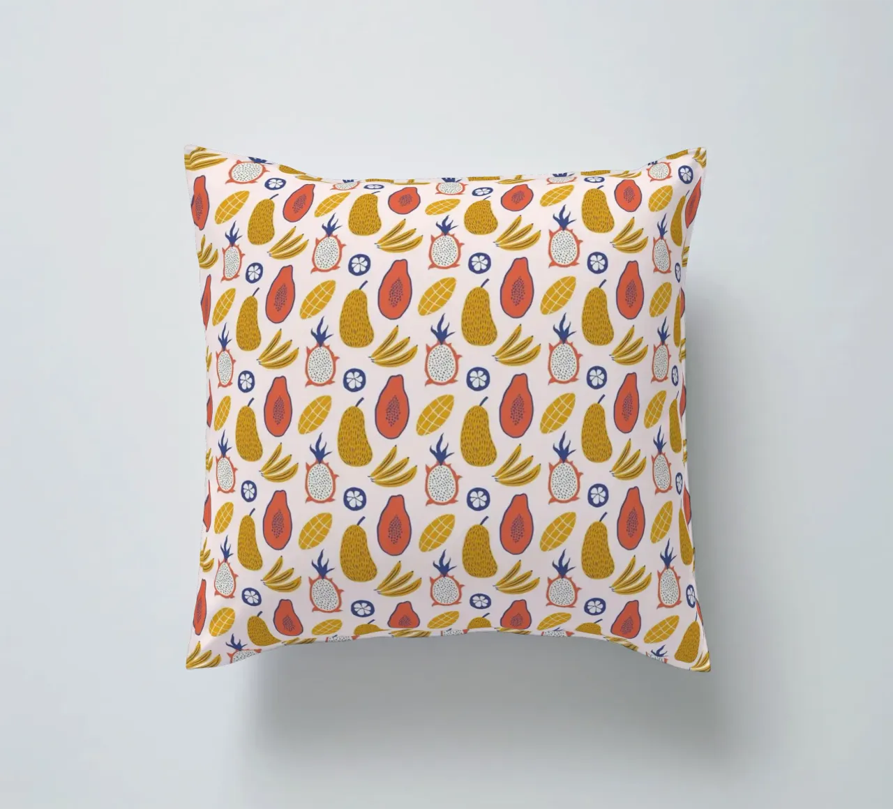 Fresh Fruits Pattern cuscino da treechild