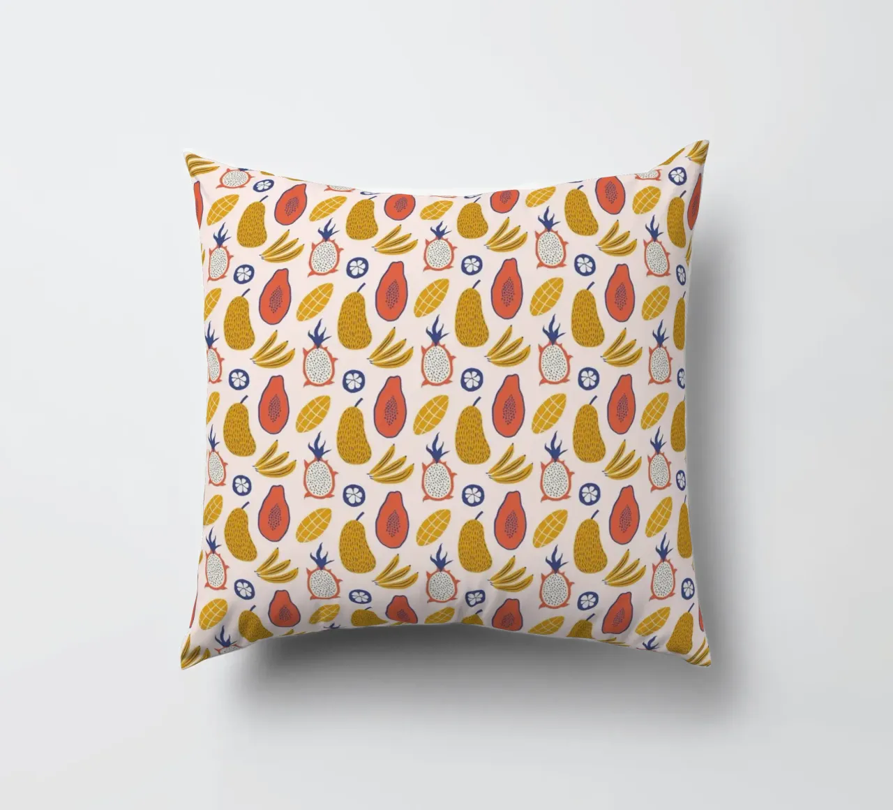 Fresh Fruits Pattern cuscino da treechild