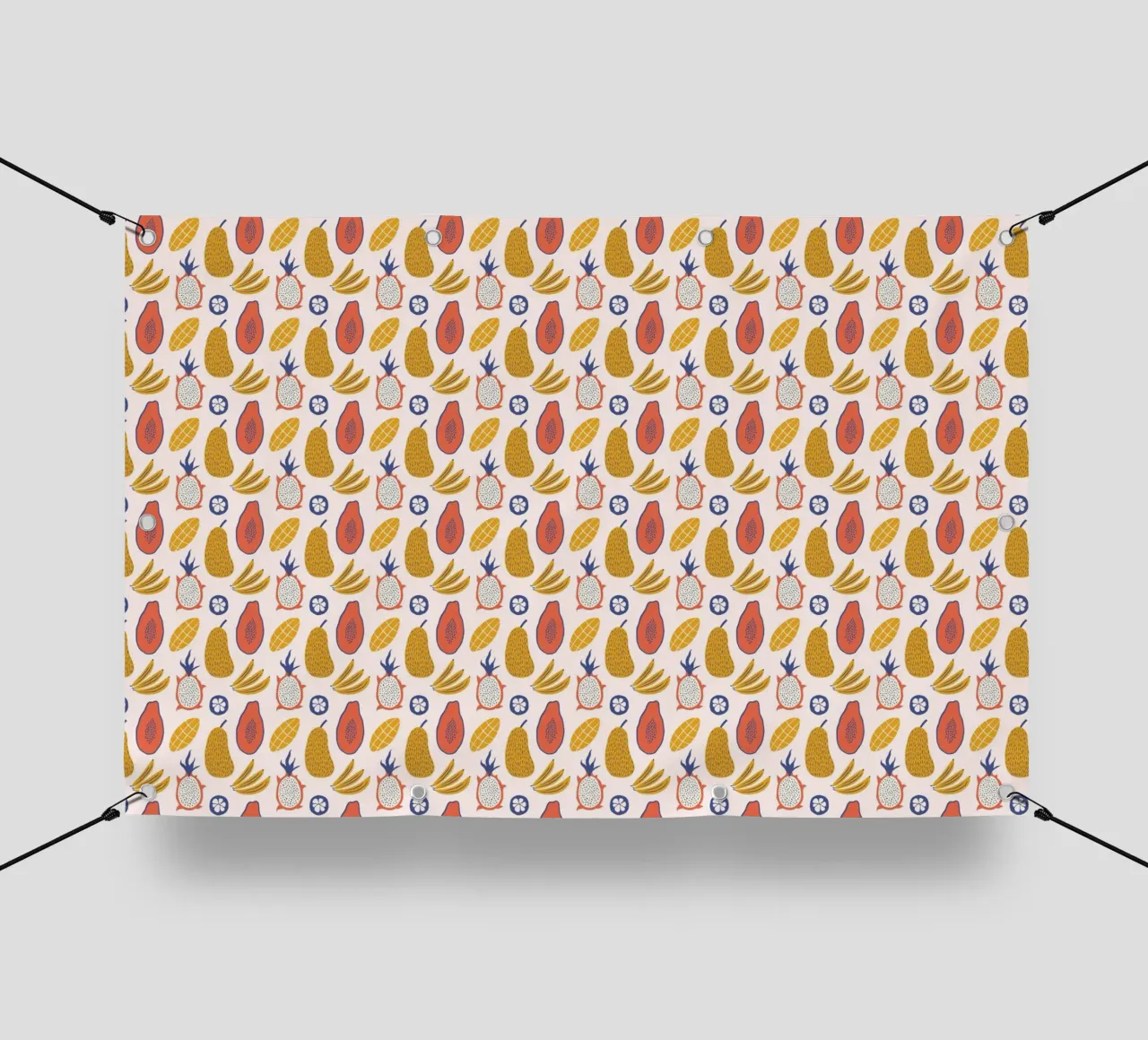 Fresh Fruits Pattern telo in pvc da treechild