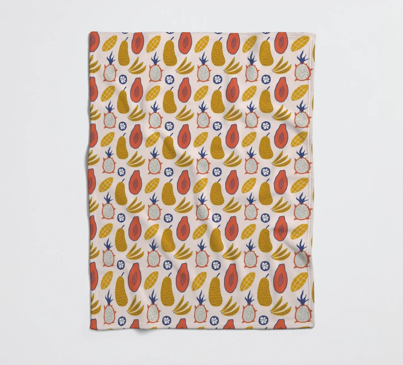 Fresh Fruits Pattern coperta in pile da treechild