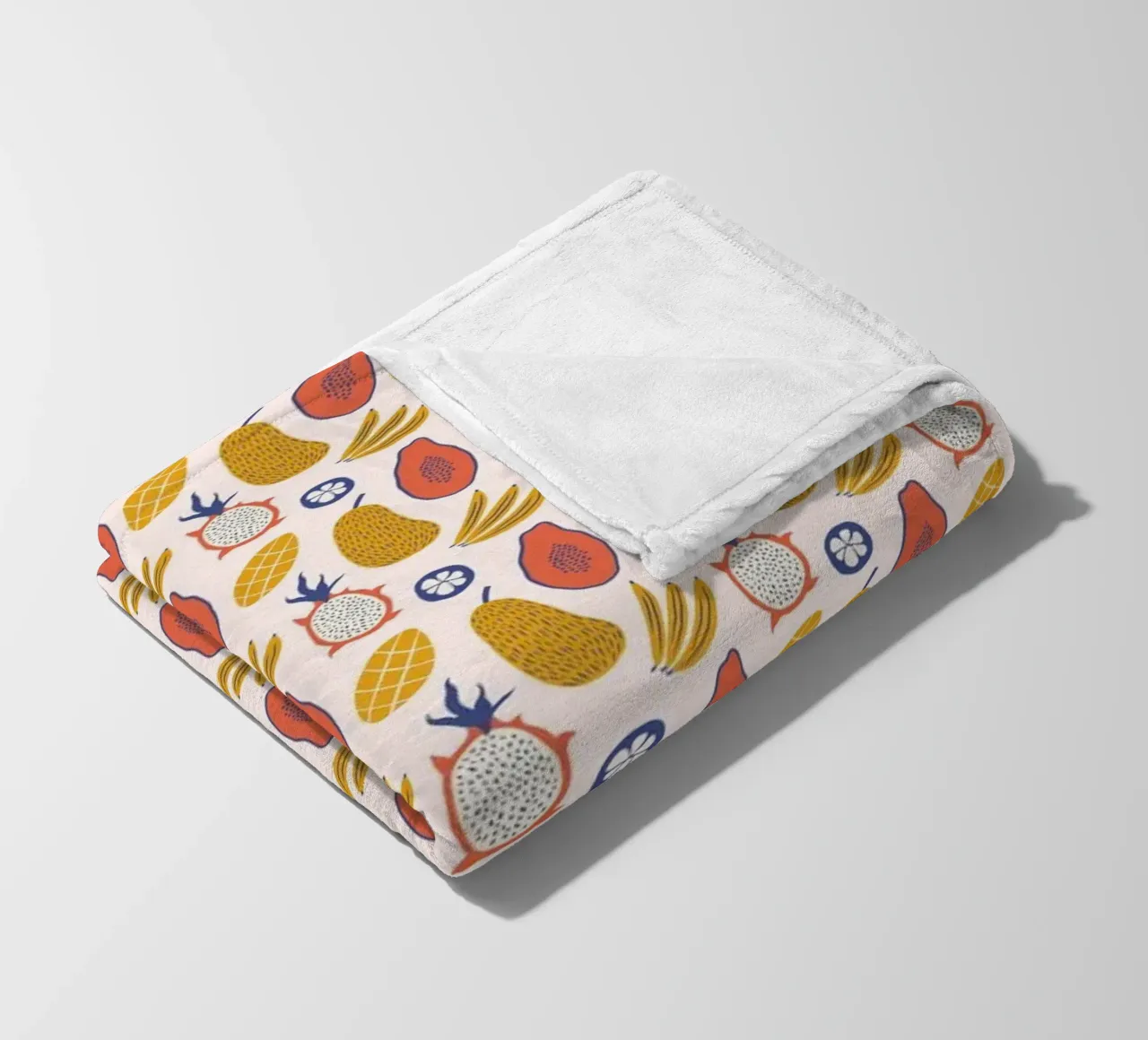 Fresh Fruits Pattern coperta in pile da treechild