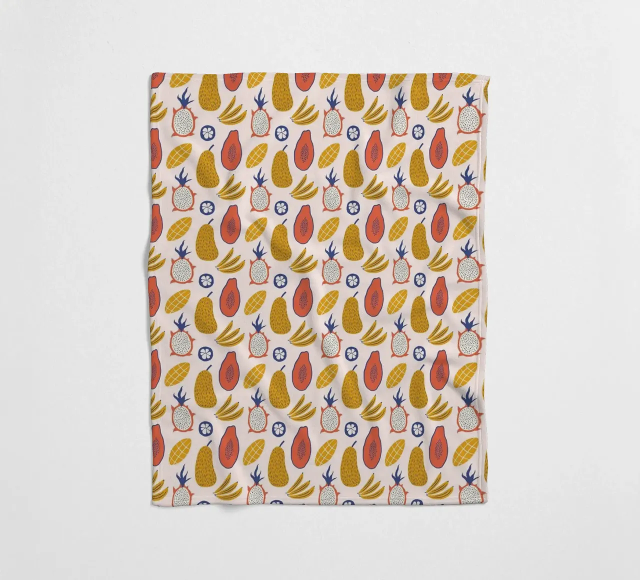 Fresh Fruits Pattern coperta in pile da treechild