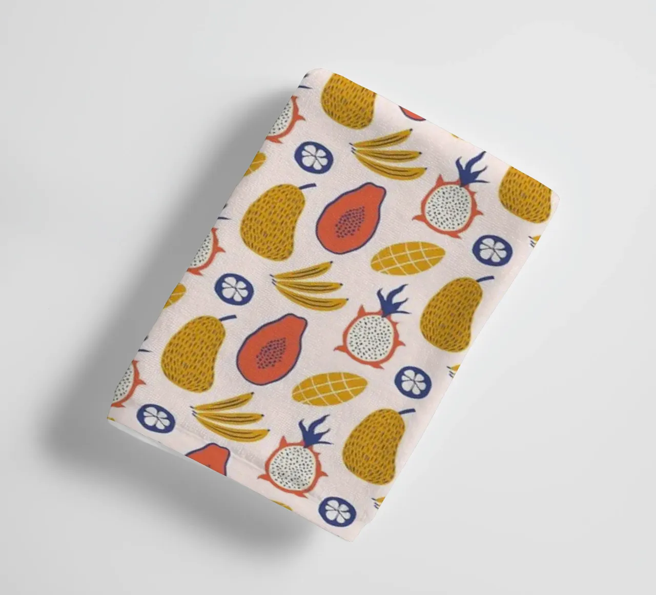 Fresh Fruits Pattern asciugamano da bagno da treechild