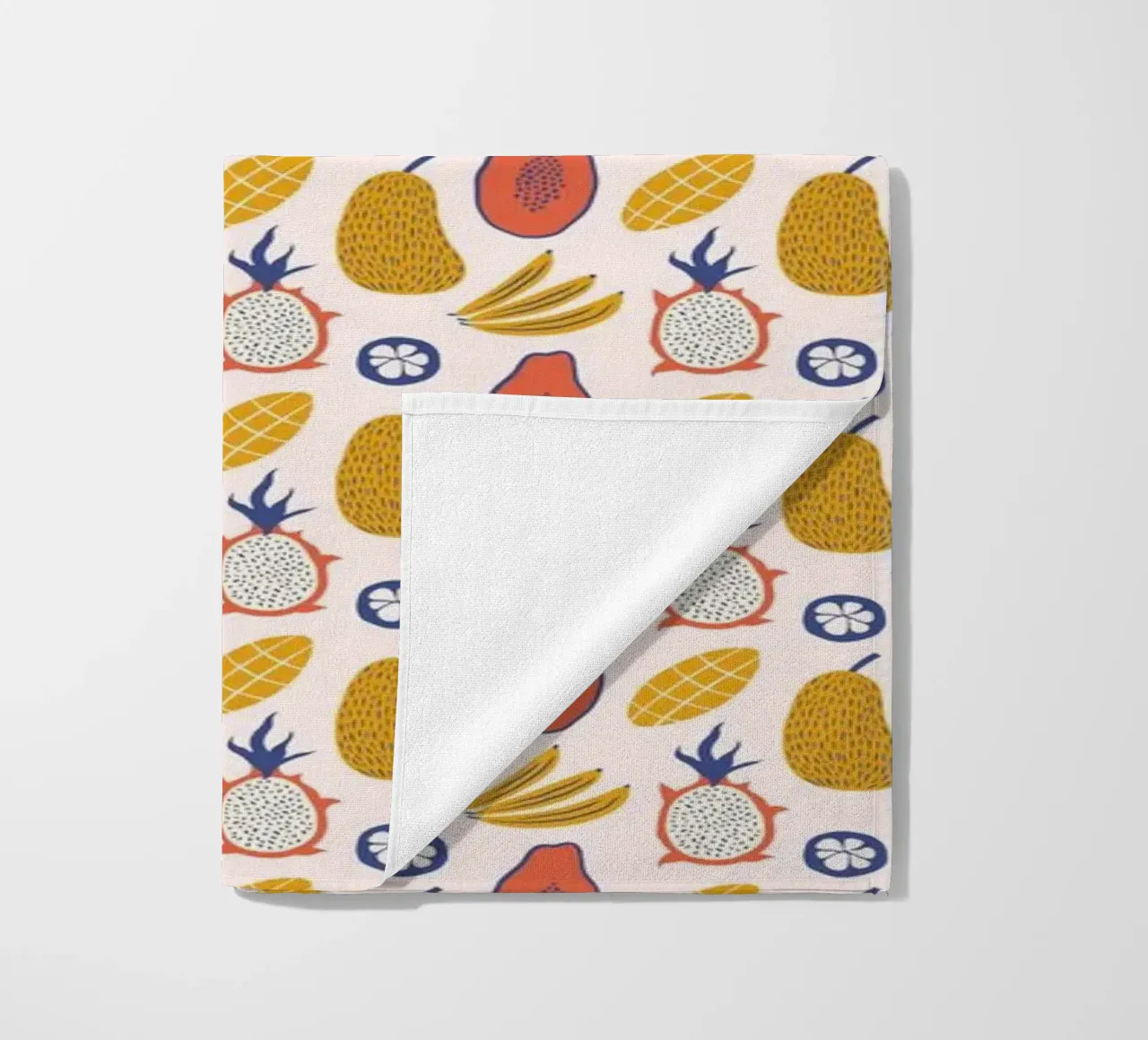 Fresh Fruits Pattern telo mare da treechild