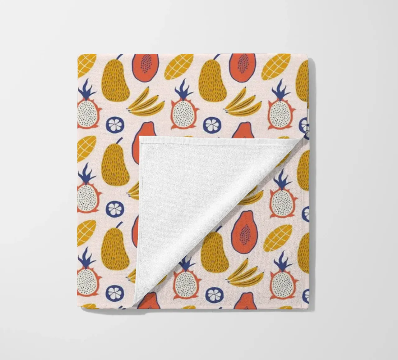 Fresh Fruits Pattern telo mare da treechild