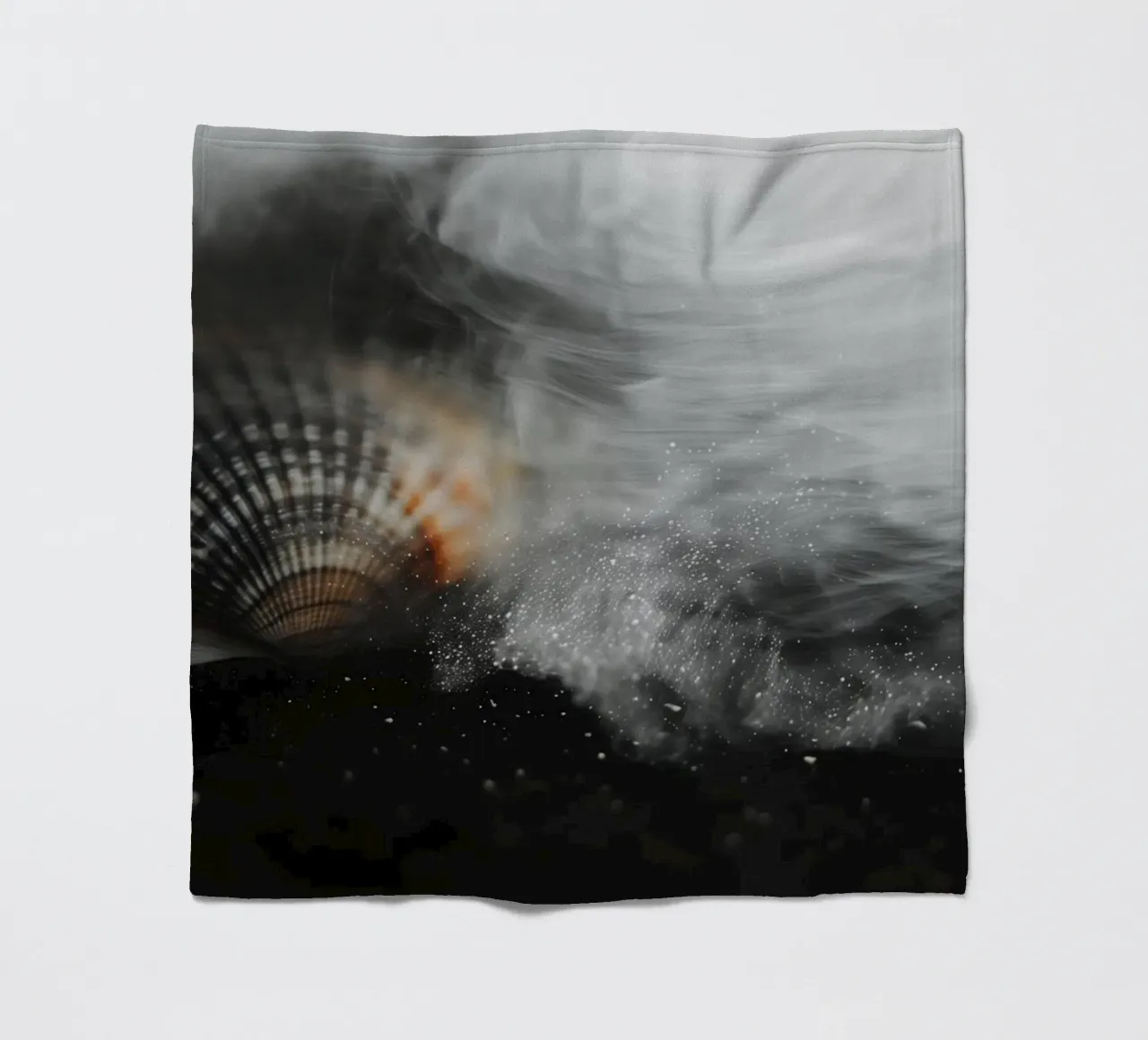 Beach ImPressions No 64 fleece blanket by treechild