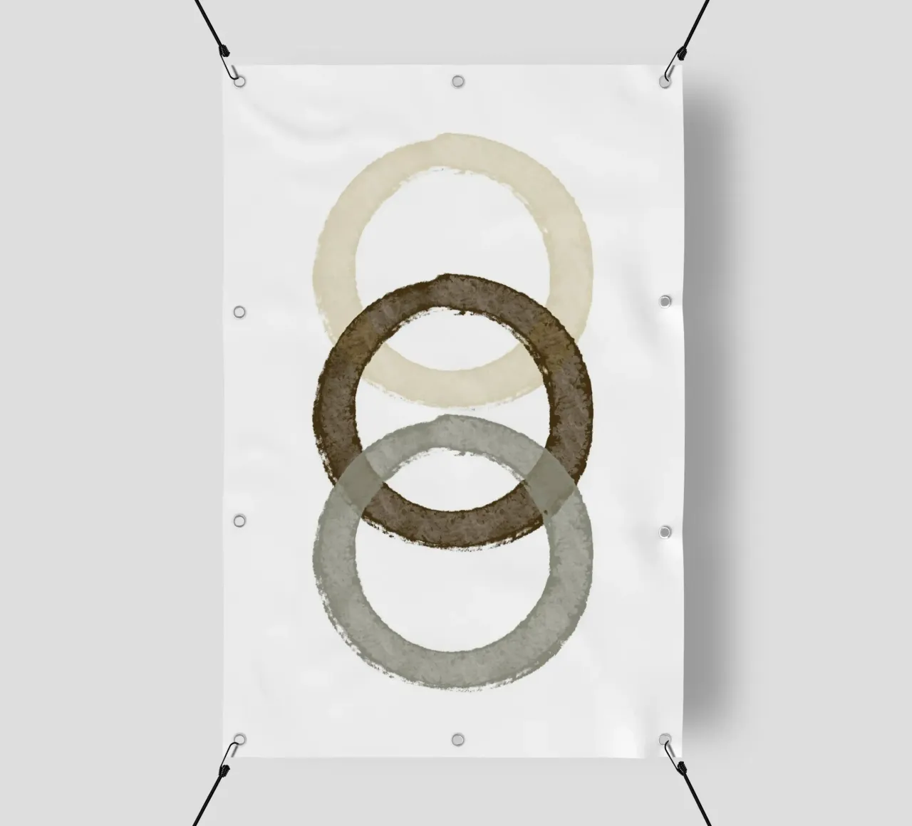 Nested Circle Harmony telo in pvc da vintageshop